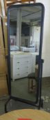1 x Atkin and Thyme Industrial Floor Mirror on Casters - New/Boxed - CL185 - Ref: DSYATM - Location: