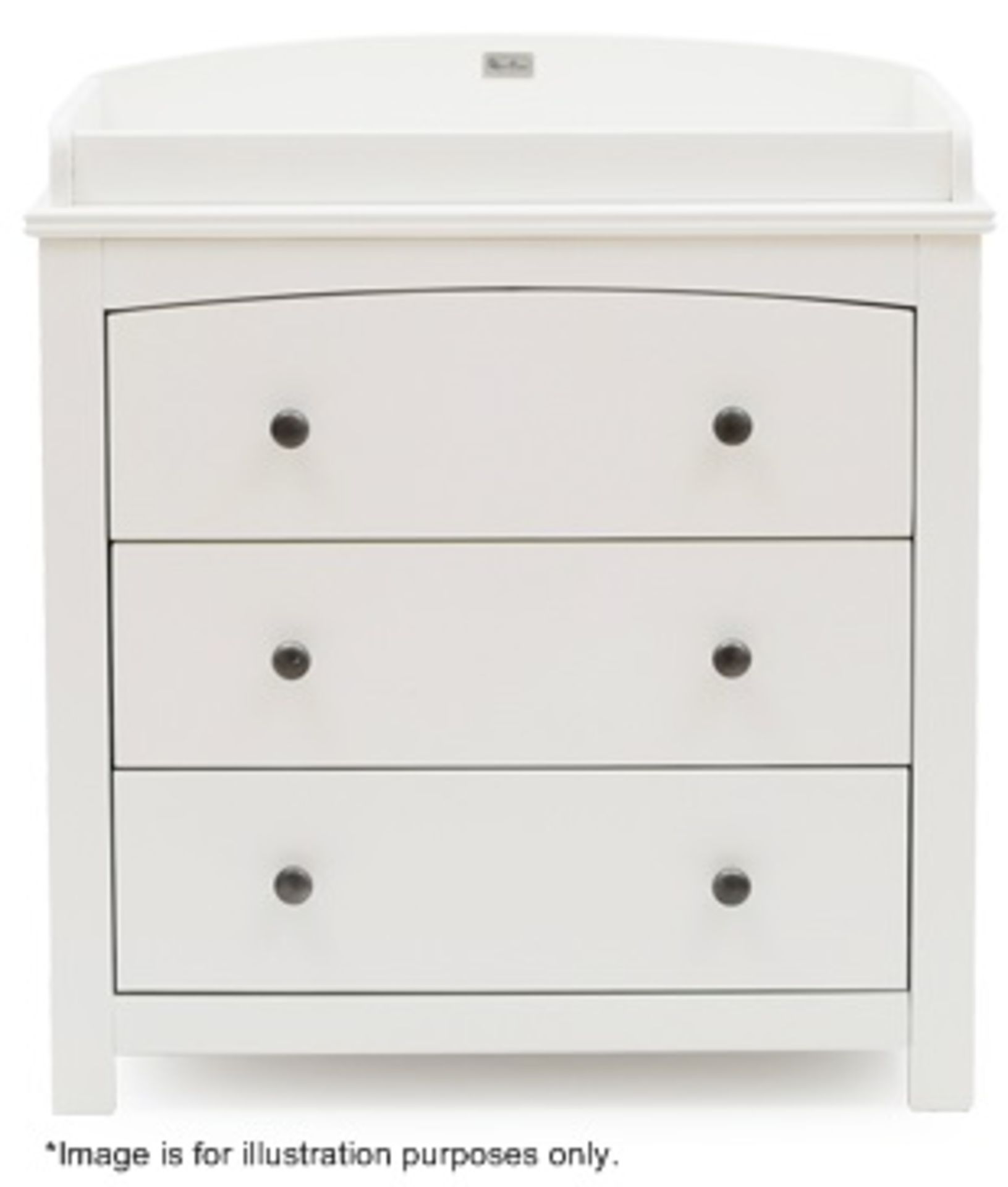 1 x Silver Cross Ashby-Style Combination Changer And Dresser - Nursery Furniture - 88x52x97.5cm - - Image 2 of 14
