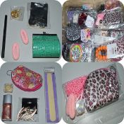 50 x Girls Beauty Gift Sets - Each Set Includes Items Such as a Stylish Purse, Ear Rings, Hair