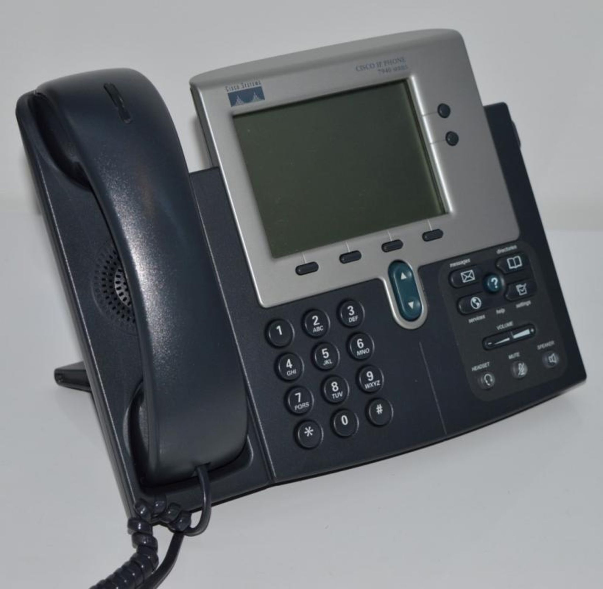 4 x Cisco CP-7940G IP Phone VOIP Telephone LCD Display Phones - Removed From a Working Office Enviro - Image 6 of 6