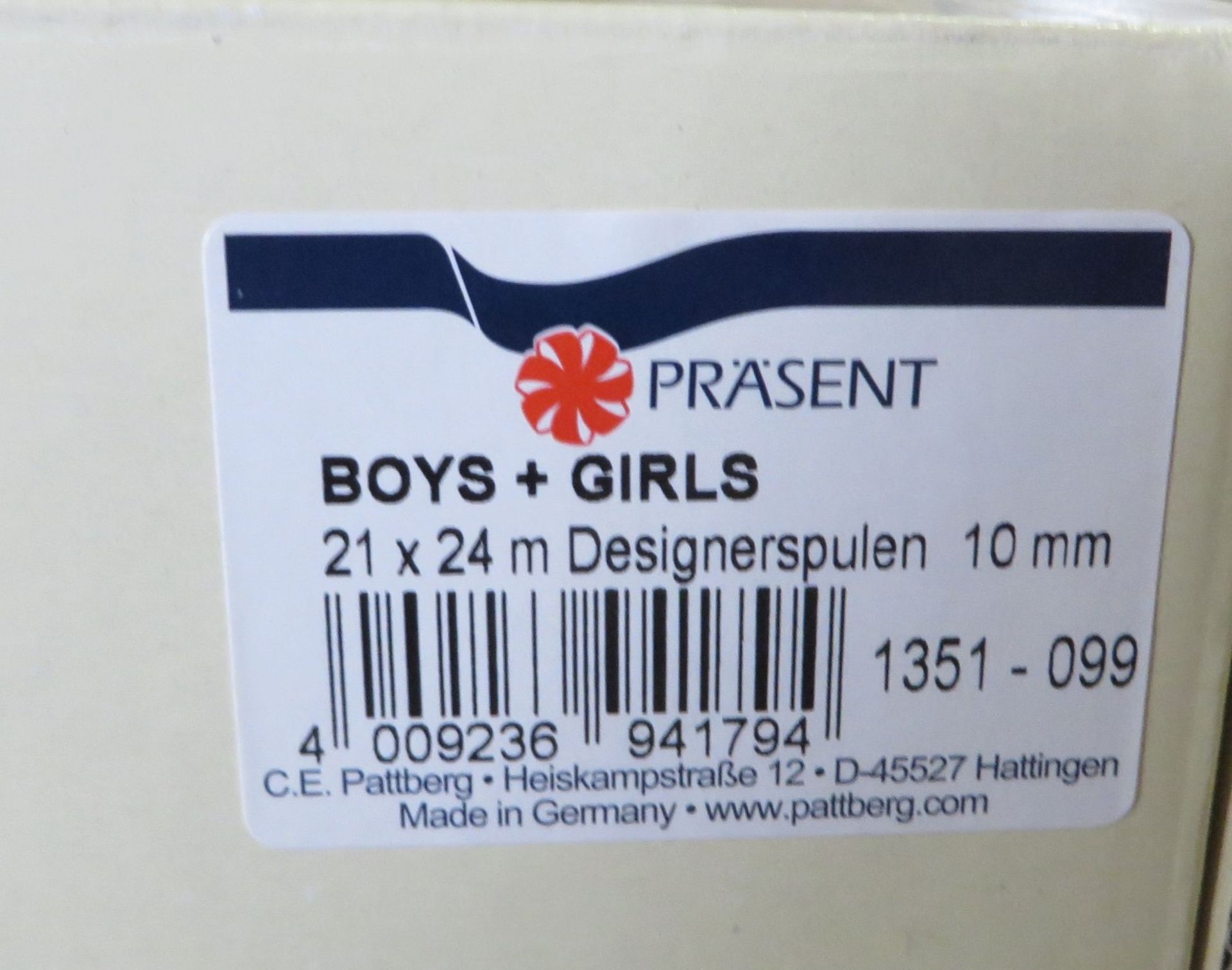 5 x Boxes of Boy/Girl Present Wrapping Ribbons - New/Boxed - CL185 - Ref: DSY0255 - Location: Stoke- - Image 7 of 7