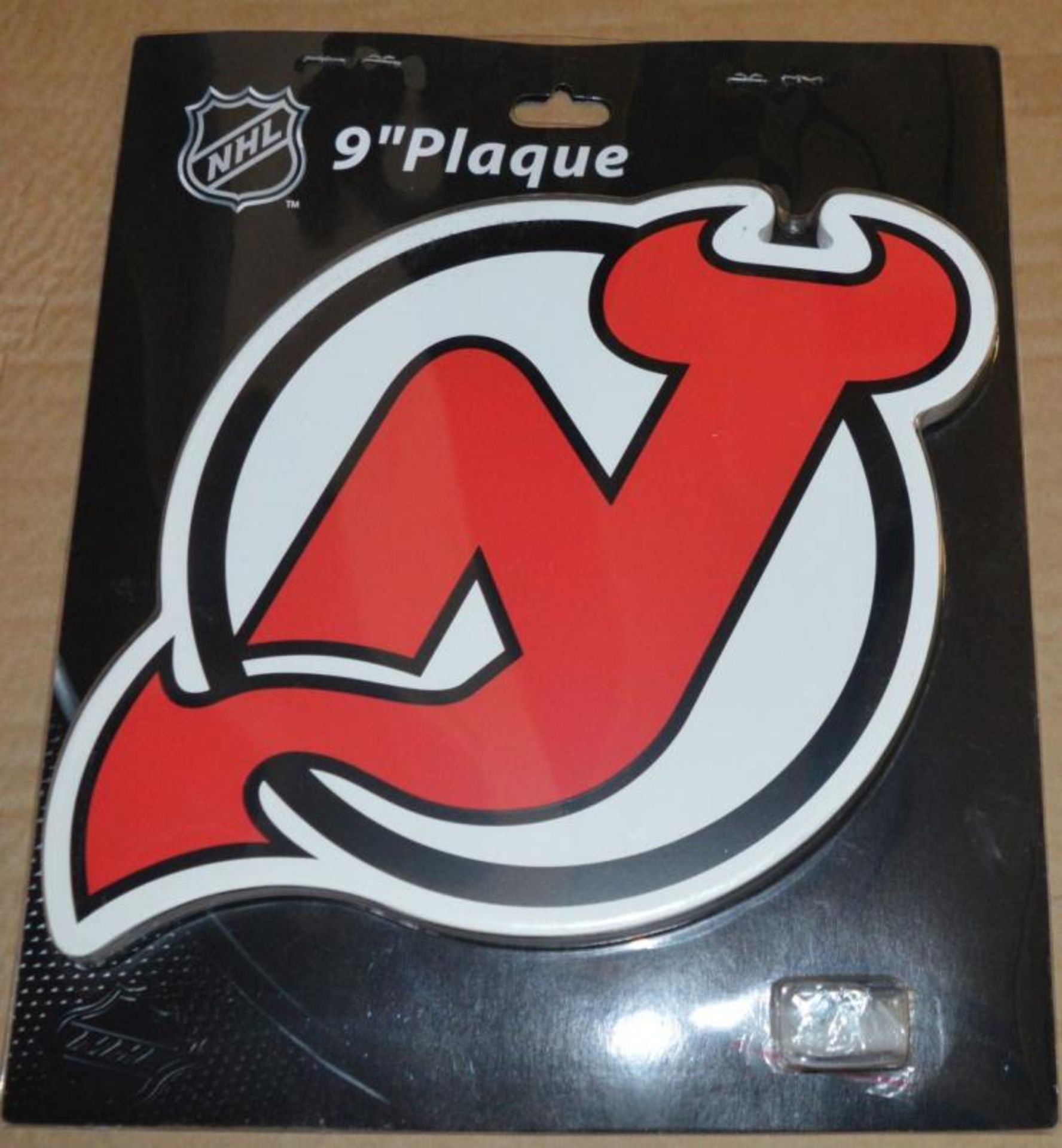 12 x 9"NHL Hockey New Jersey Devils Plaques - New/Boxed - CL185 - Ref: DRT0754 - Location: Stoke-on - Image 9 of 9