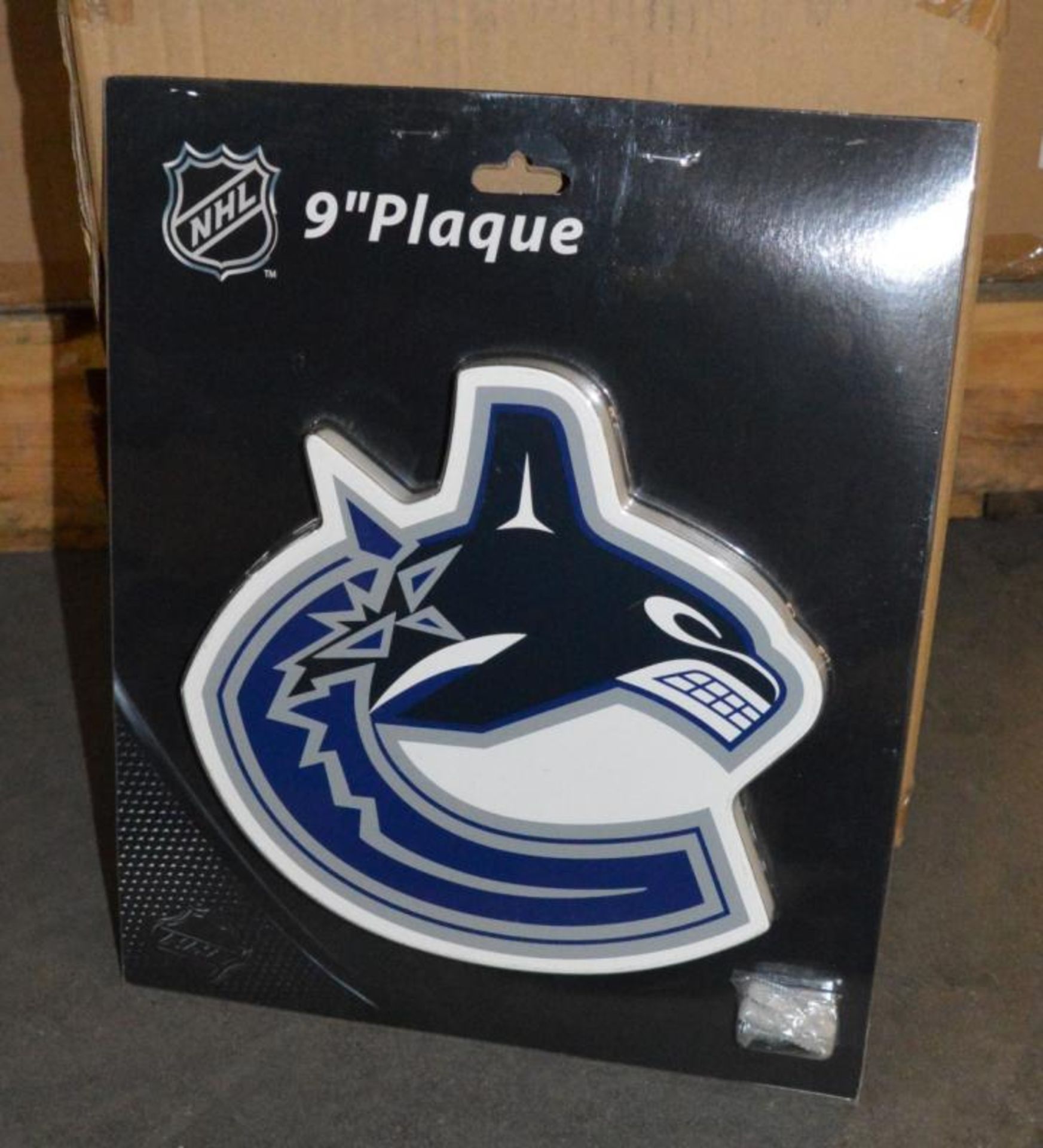 12 x 9" NHL Hockey Vancouver Canucks Plaques - New/Boxed - CL185 - Ref: DRT0753 - Location: Stoke-on - Image 3 of 7
