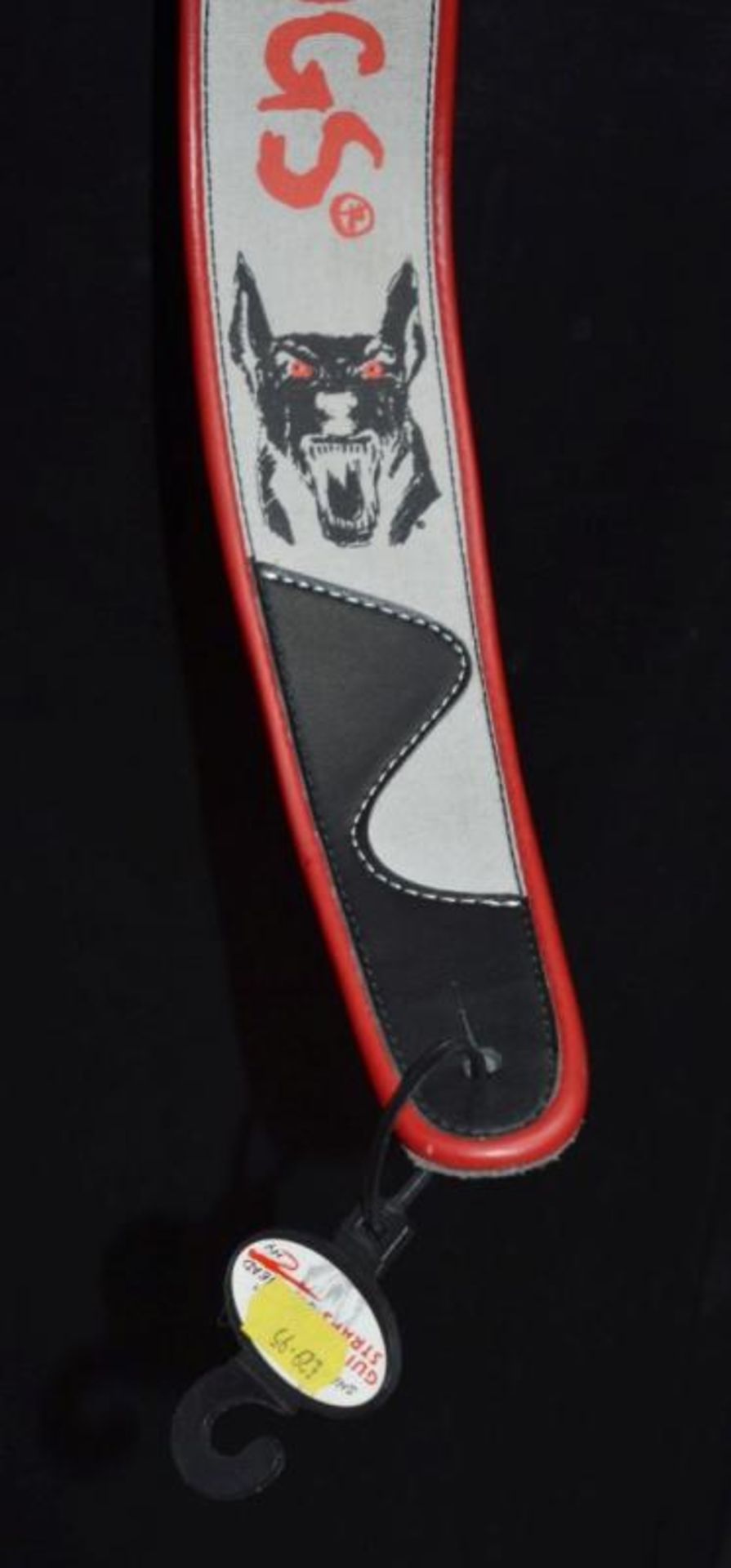 1 x Snarling Dogs Guitar Strap - CL022 - Ref SC059 - Location: Altrincham WA14 - Image 6 of 6