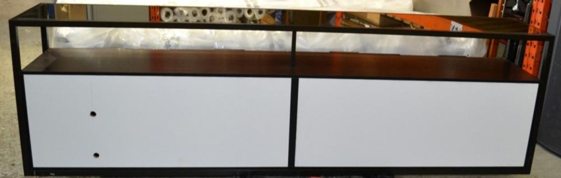 1 x LIGNE ROSET 4-Door Dedicato Sideboard - Designed By Didier Gomez - Dimensions: W250 x D45 x H75c - Image 10 of 11