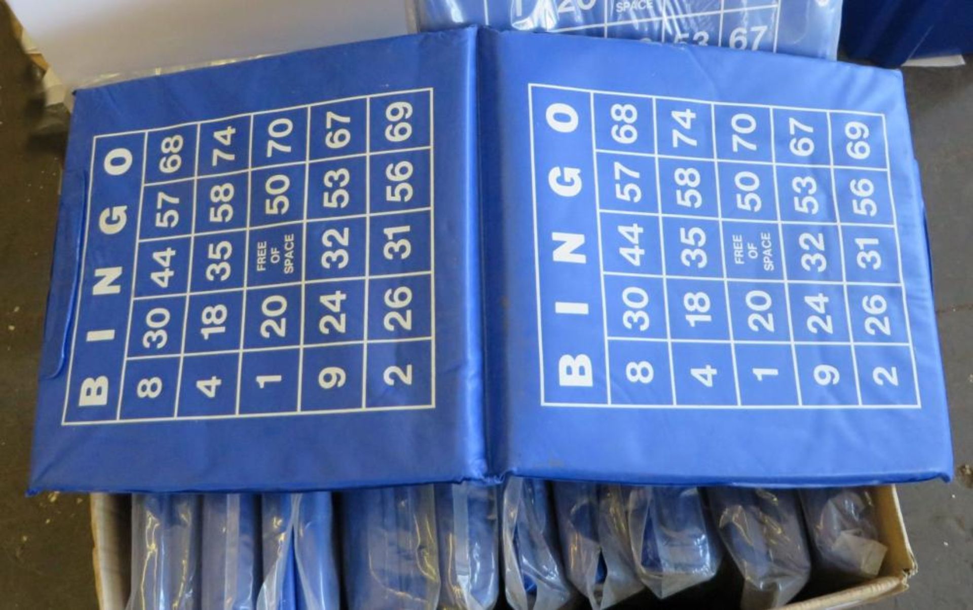 13 x Large Bingo Mats - CL185 - Ref: DRT0683 - Location: Stoke ST3 - Image 2 of 3