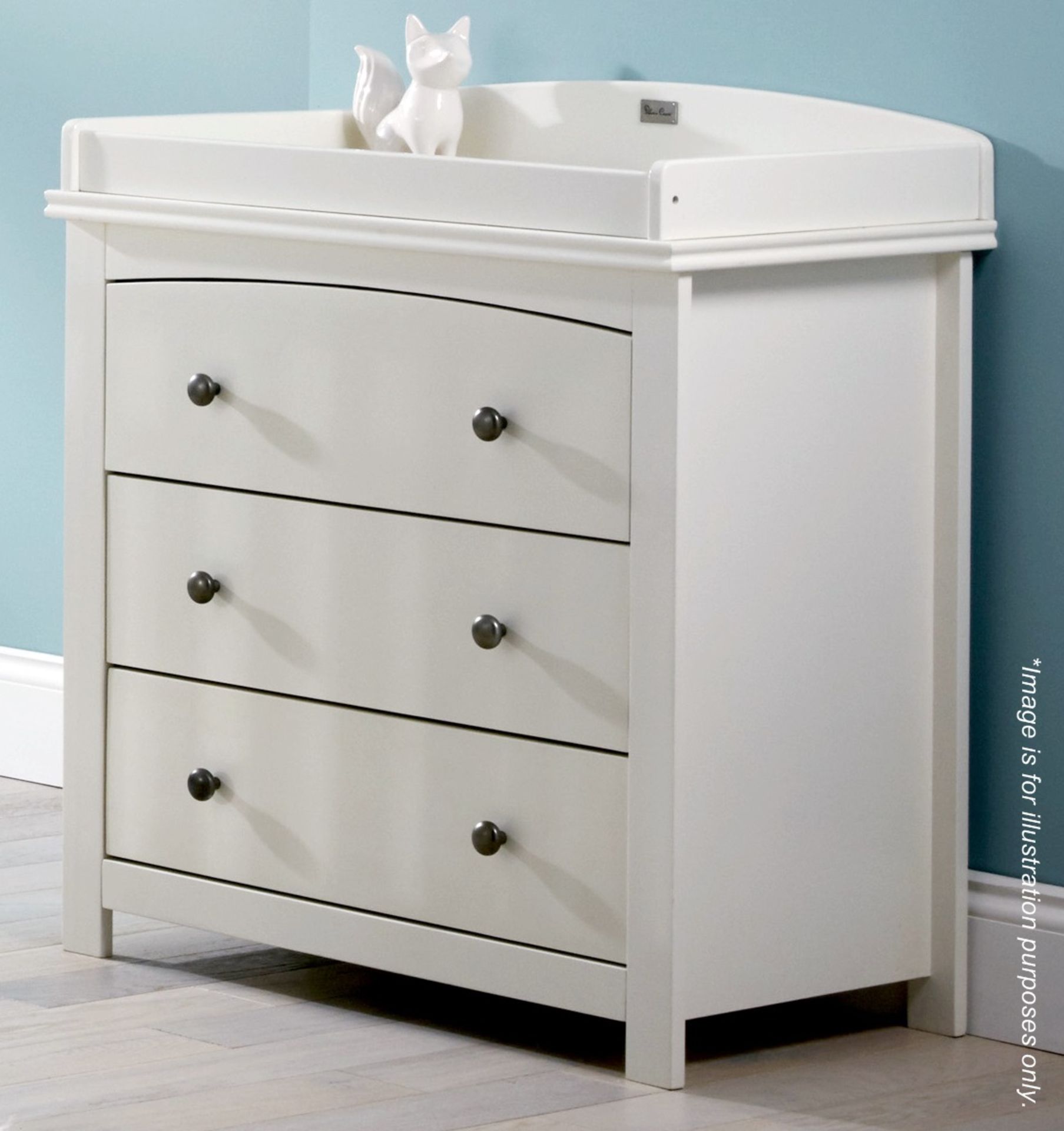1 x Silver Cross Ashby Style Dresser Nursery Furniture - CL185 - Ref: DSY0230 - Location: Stoke-on-