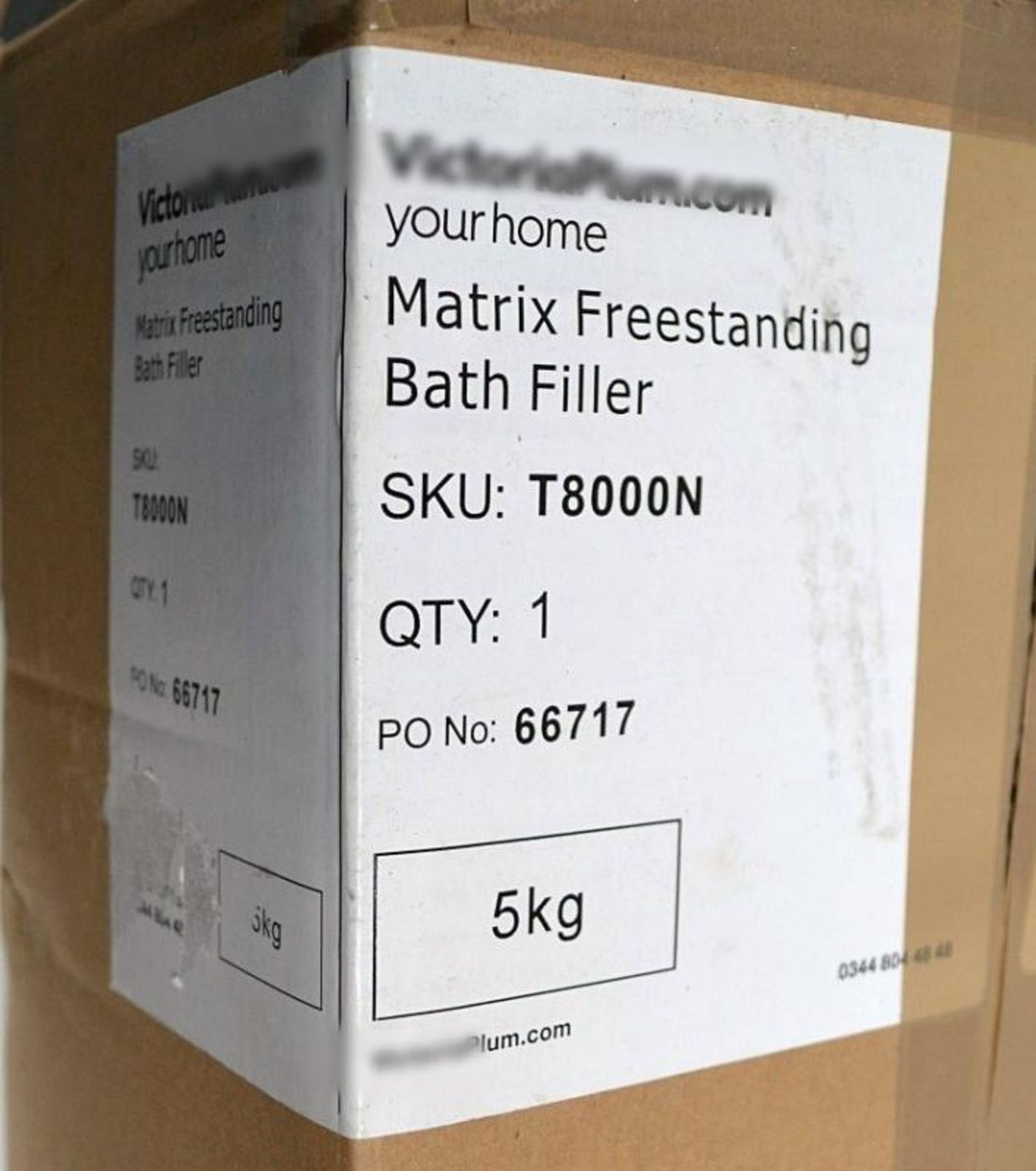 1 x Matrix Freestanding Bath Filler Tap - Ref: MSC071 - CL190 - Unused Boxed Stock - Location: Altri - Image 10 of 21