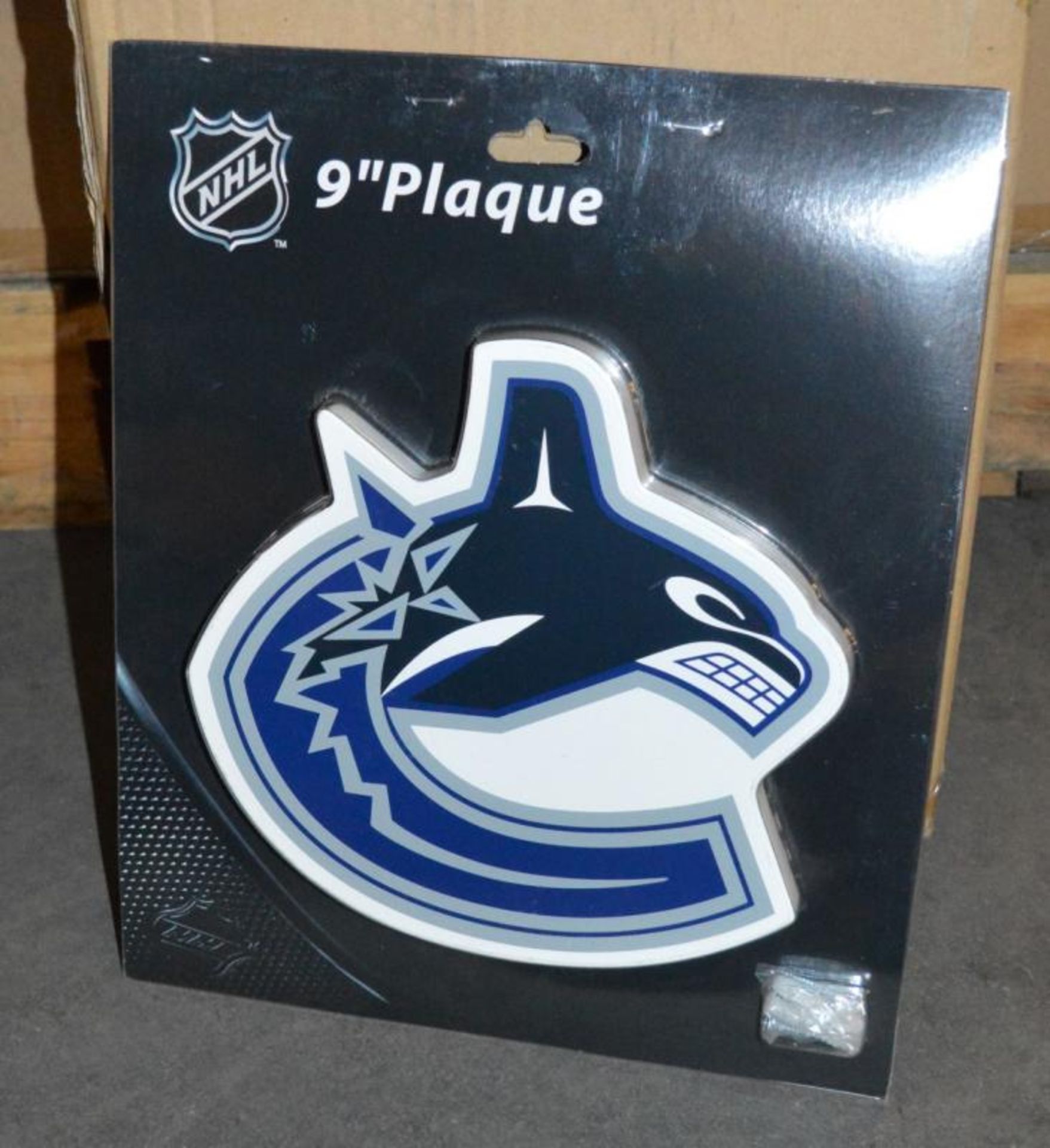 12 x 9" NHL Hockey Vancouver Canucks Plaques - New/Boxed - CL185 - Ref: DRT0753 - Location: Stoke-on - Image 4 of 7