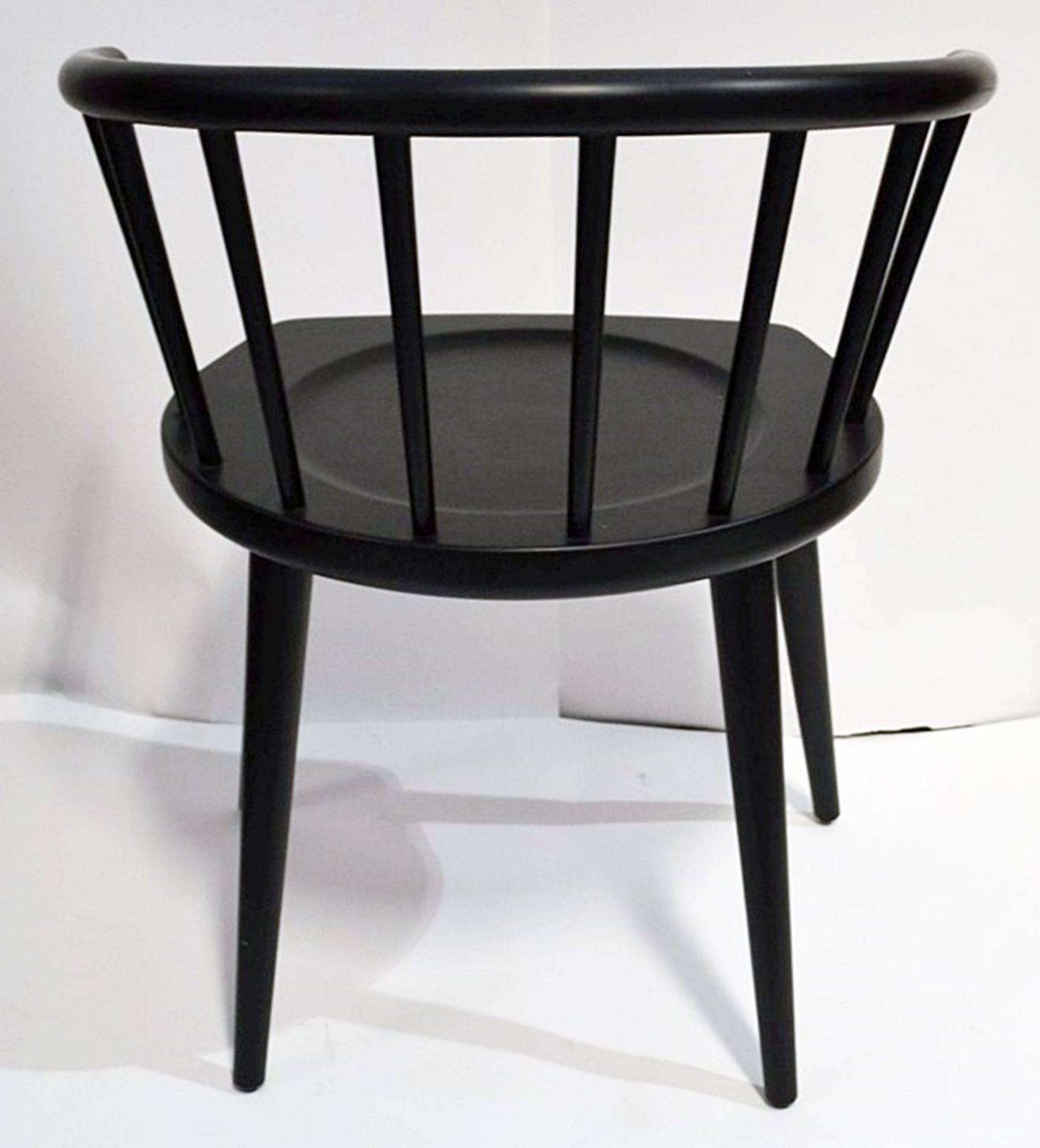 7 x Wooden Dining Chairs With Spindle Backs - Dimensions: H73 x W59 x D43cm, Seat Height: 45cm - - Image 4 of 4