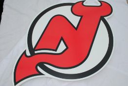4 x 24" NHL Hockey New Jersey Devils Plaques - New/Boxed - CL185 - Ref: DRT0750 - Location: Stoke-on