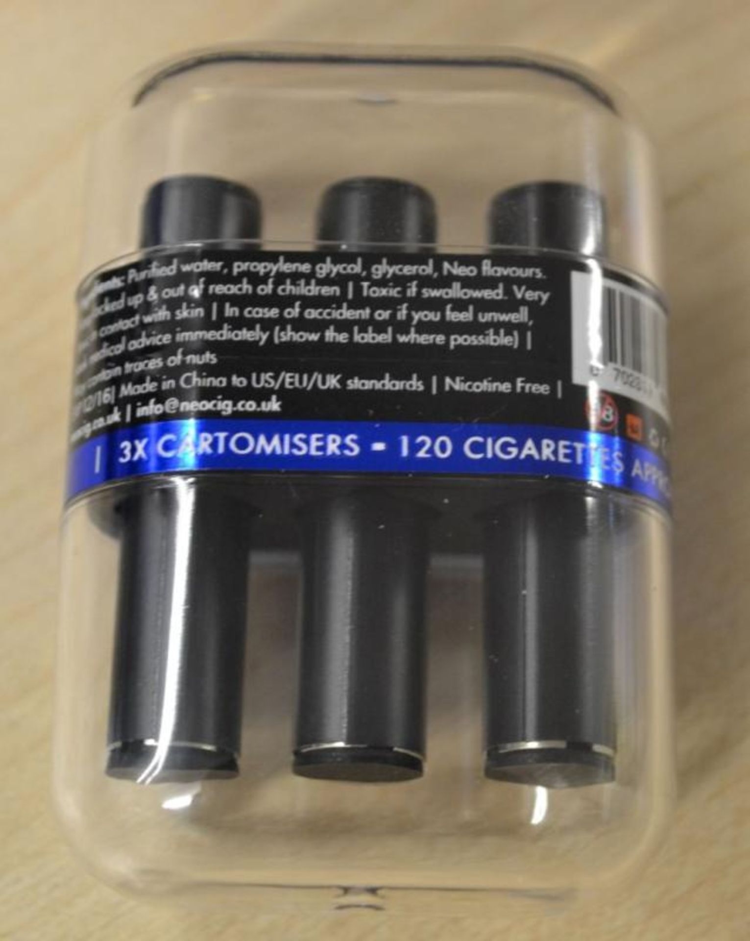 30 x Neo E-Cigarettes Neo Infinity Tobacco Zero Refill Packs - New & Sealed Stock - CL185 - Ref: DRT - Image 2 of 9