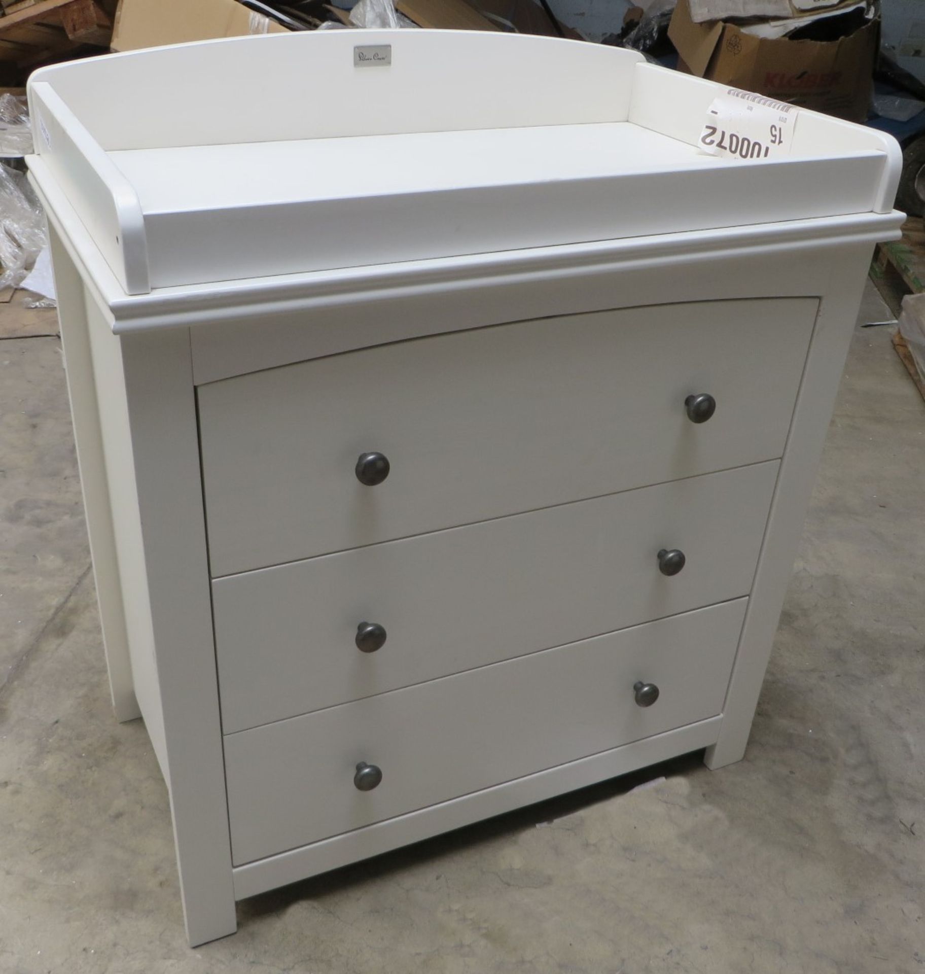 1 x Silver Cross Ashby-Style Combination Changer And Dresser - Nursery Furniture - 88x52x97.5cm - - Image 3 of 14