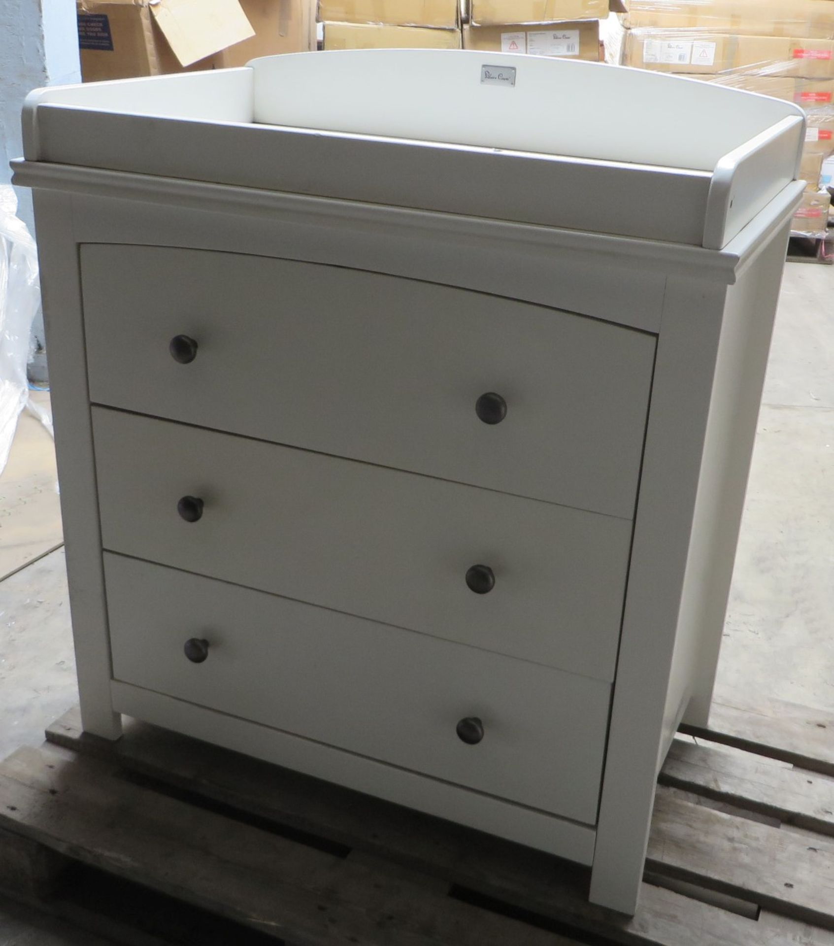 1 x Silver Cross Ashby Style Dresser Nursery Furniture - CL185 - Ref: DSY0230 - Location: Stoke-on- - Image 3 of 17
