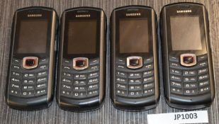 4 x Samsung GT-B2710 Solid Immerse Mobile Phones - Water &amp; Dust Proof - From Company Closure - C