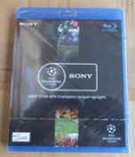 25 x 06/07 07/08 UEFA Champions League Highlights Blu-ray in Crystal Blue Cases - Great Value for Ca