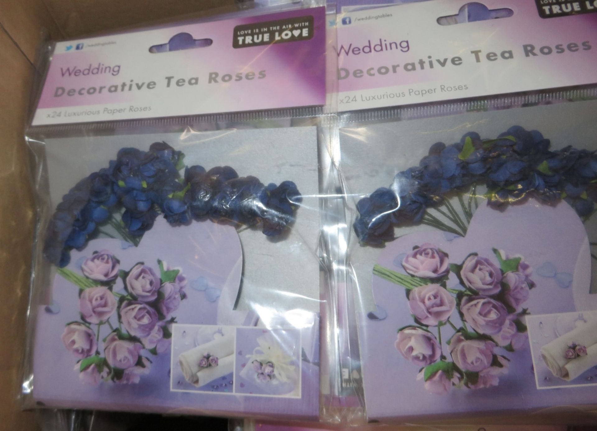 6 x Boxes of Decorative Wedding Luxurious Paper Tea Roses - New/Boxed - CL185 - Ref: DSY0260 - Locat - Image 8 of 10