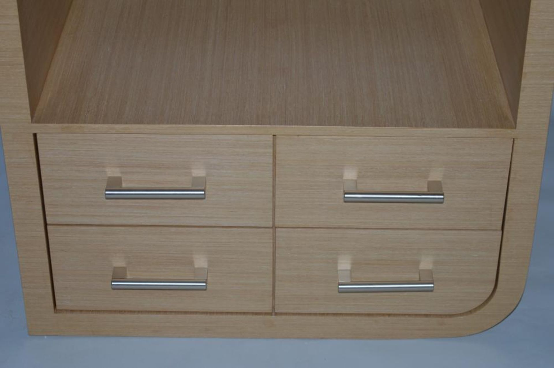 1 x Vogue ARC Series 1 Type C Bathroom VANITY UNIT in LIGHT OAK - 1600mm Width - Manufactured to the - Image 4 of 6
