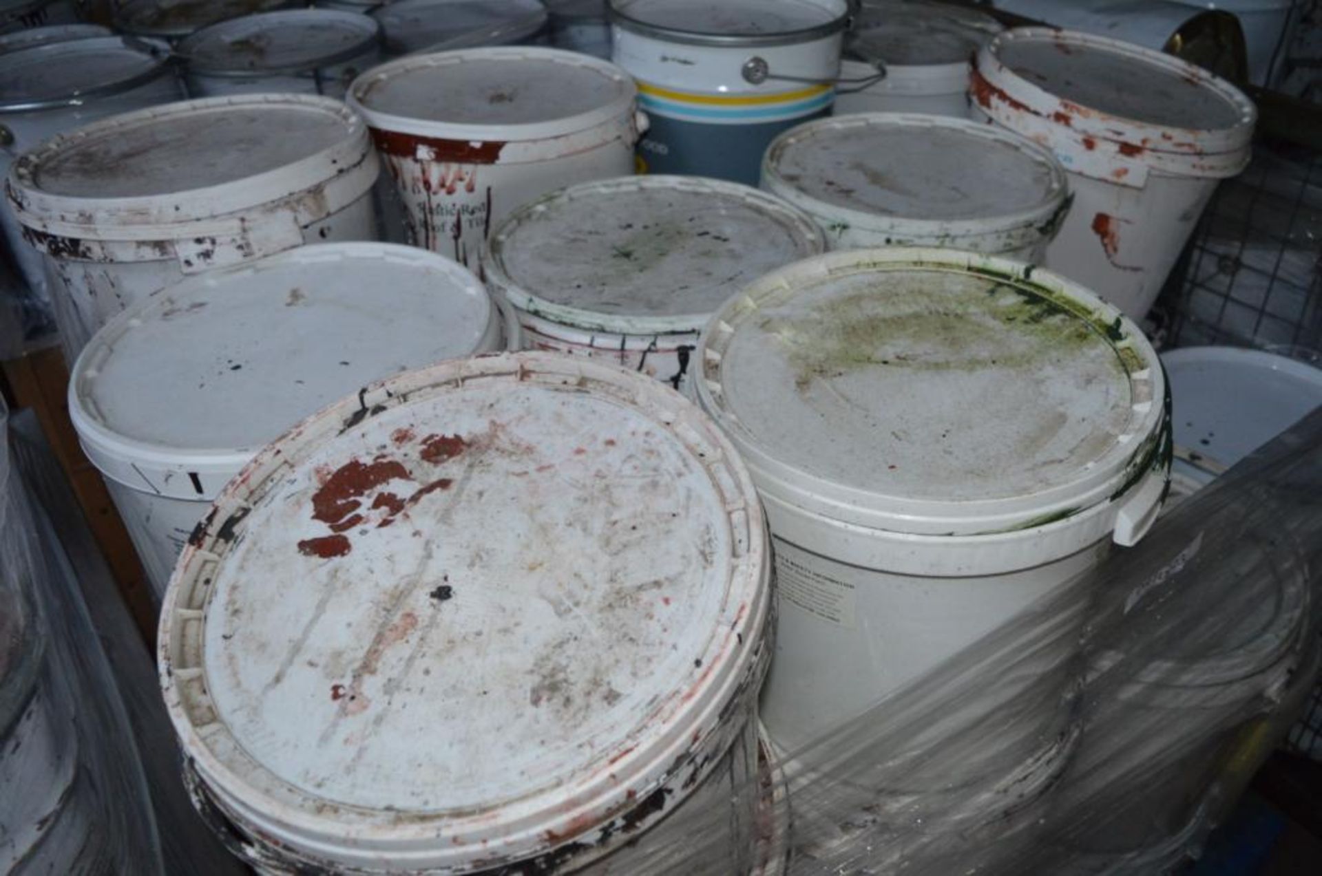 Approx. 34 x 20 Litre Assorted Tins of Paint inc. Roof & Tile, External Masonry + More - Ref: DRT022 - Image 2 of 5