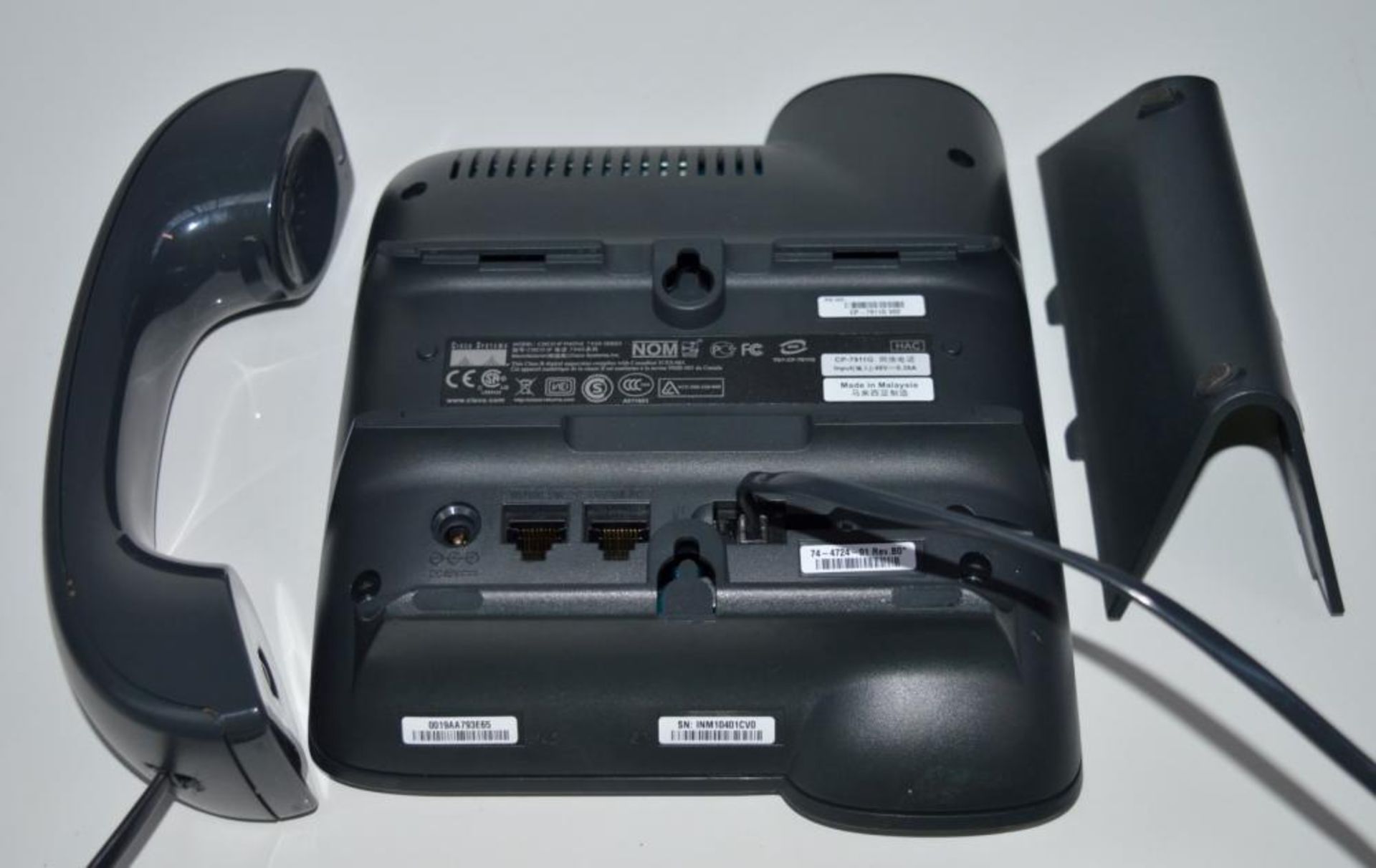 4 x Cisco CP-7911G Unified IP SIP Phones - Removed From a Working Office Environment in Good Conditi - Image 8 of 8