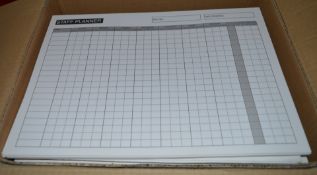 900 x A4 Size Staff Planners - Includes 18 Books of 50 Sheets - New Stock - CL011 - Ref JP024 -