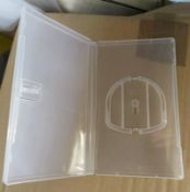 100 x UMD PSP Clear Cases - Ref: DRT0230 - CL185 - Location: Stoke-on-Trent ST3Items located in
