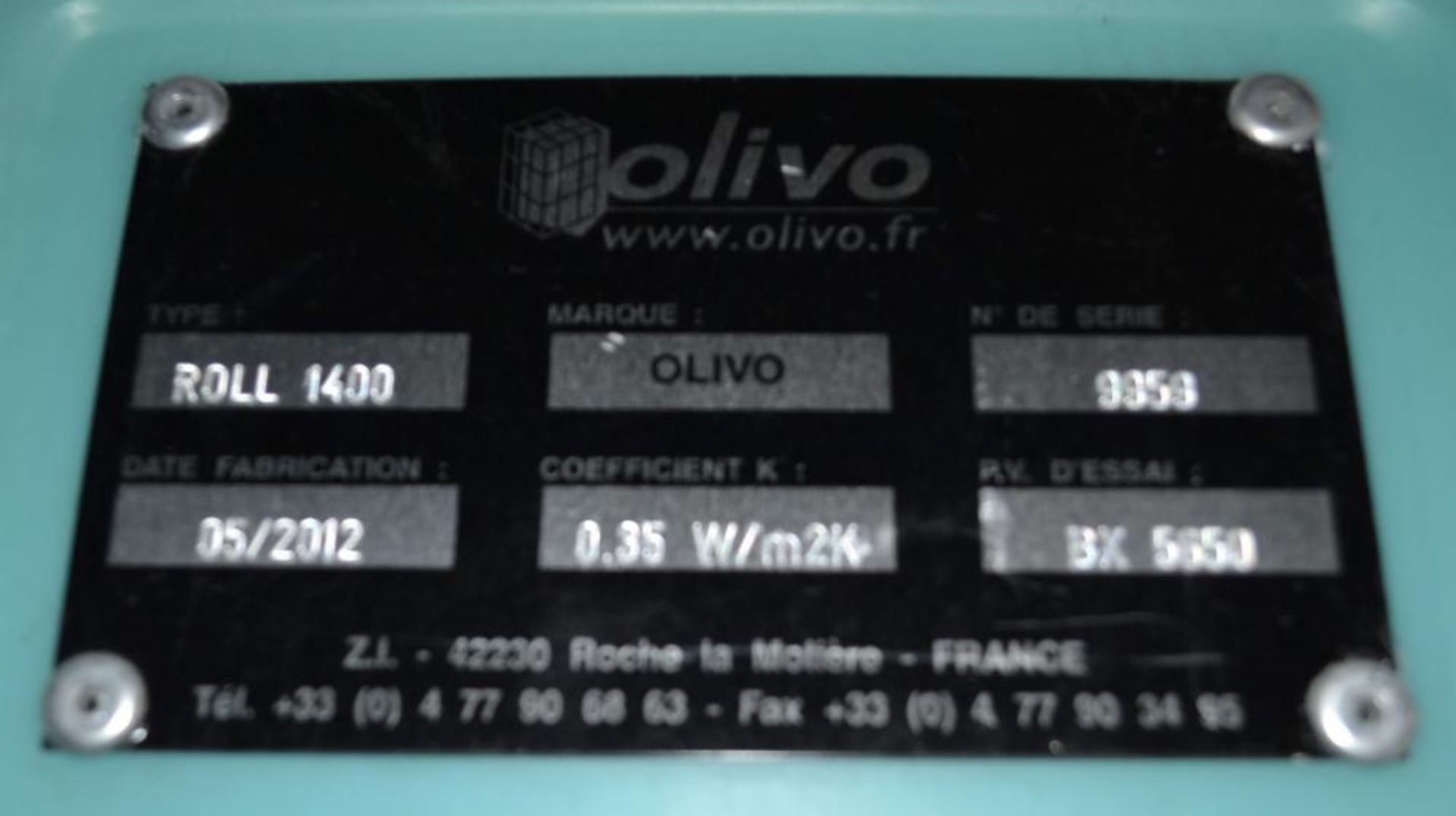 1 x Olivo Roll 1400 Thermo Container - 197x98x117cm - Ref: DRT0OLIVO - CL185 - Location: Stoke-on- - Image 9 of 10