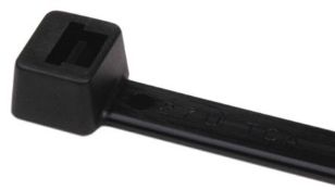 1,000 x Hellermann Tyton Black Nylon Non Releasable Cable Ties - 270mm x 4.6mm - LK Series - CL011 -