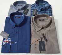 4 x Assorted Pre End Mens Shirts - Various Styles - Suitable For Evenings Out or to Wear in the