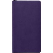 100 x ICE LONDON "Slim" Faux Leather Covered Notebooks In Bright Purple - Dimensions To Follow -