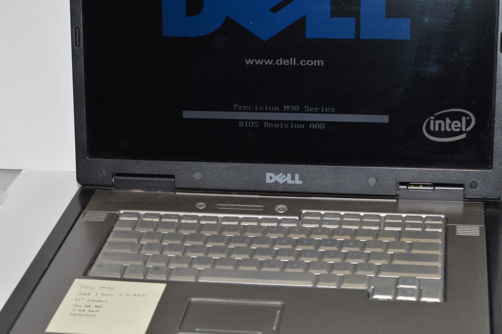 1 x Dell M90 17 Inch Laptop Computer - Features an Intel Core 2 Duo 2.16ghz Processor, 160gb Hard - Image 3 of 12