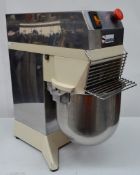 1 x Santos 10 Litre Planetary Dough Mixer - Type 17 - Single Phase 240v - H58 x W36 x D53 cms -