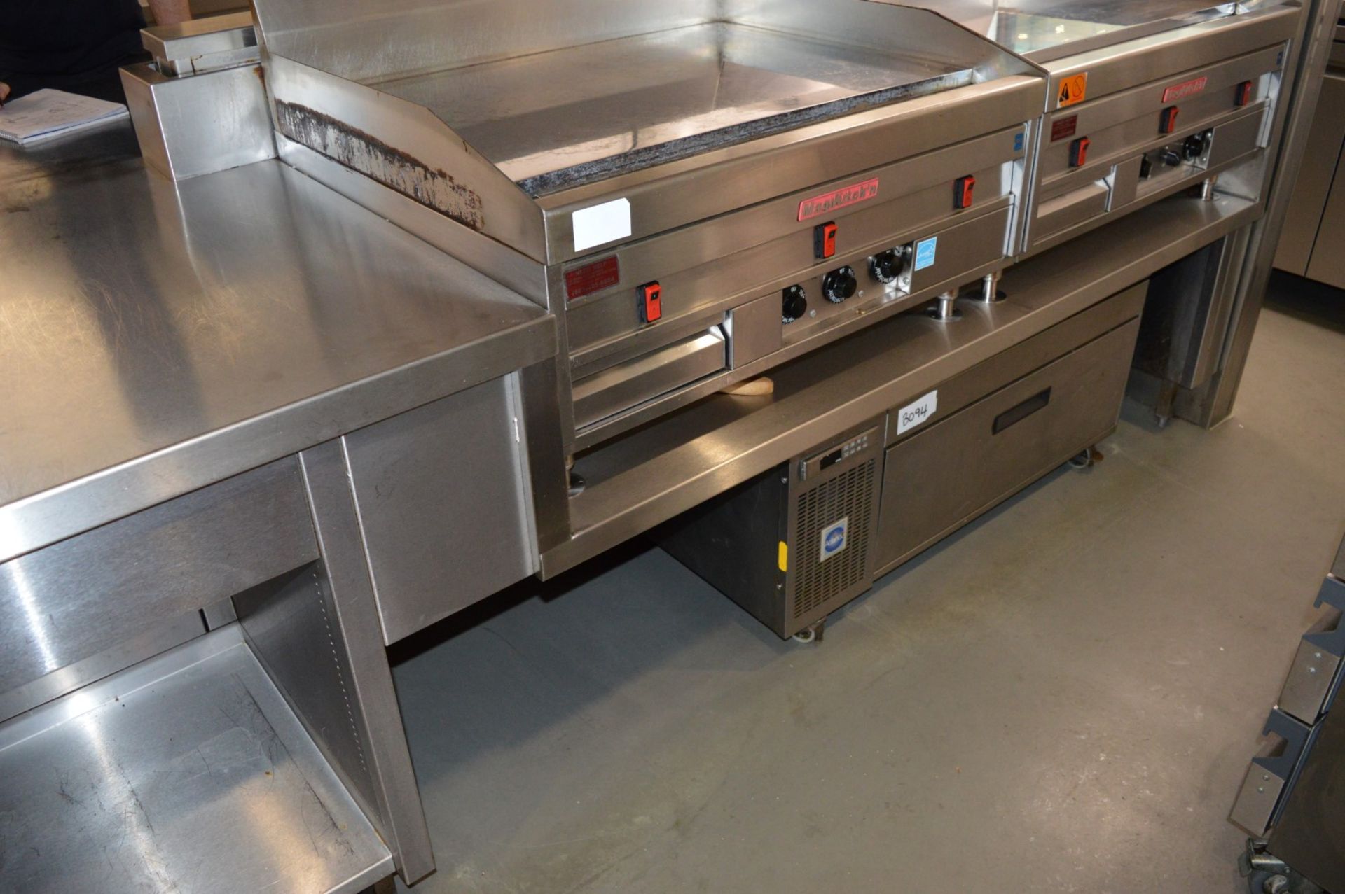 1 x Stainless Steel Centre Kitchen Island - CL245 - Location: London EC4M COLLECTIONS: Buyers will - Image 11 of 24