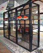 1 x Bespoke Custom Lobster Tank Holding Cage - Three Lockable Access Doors - Steel Construction With