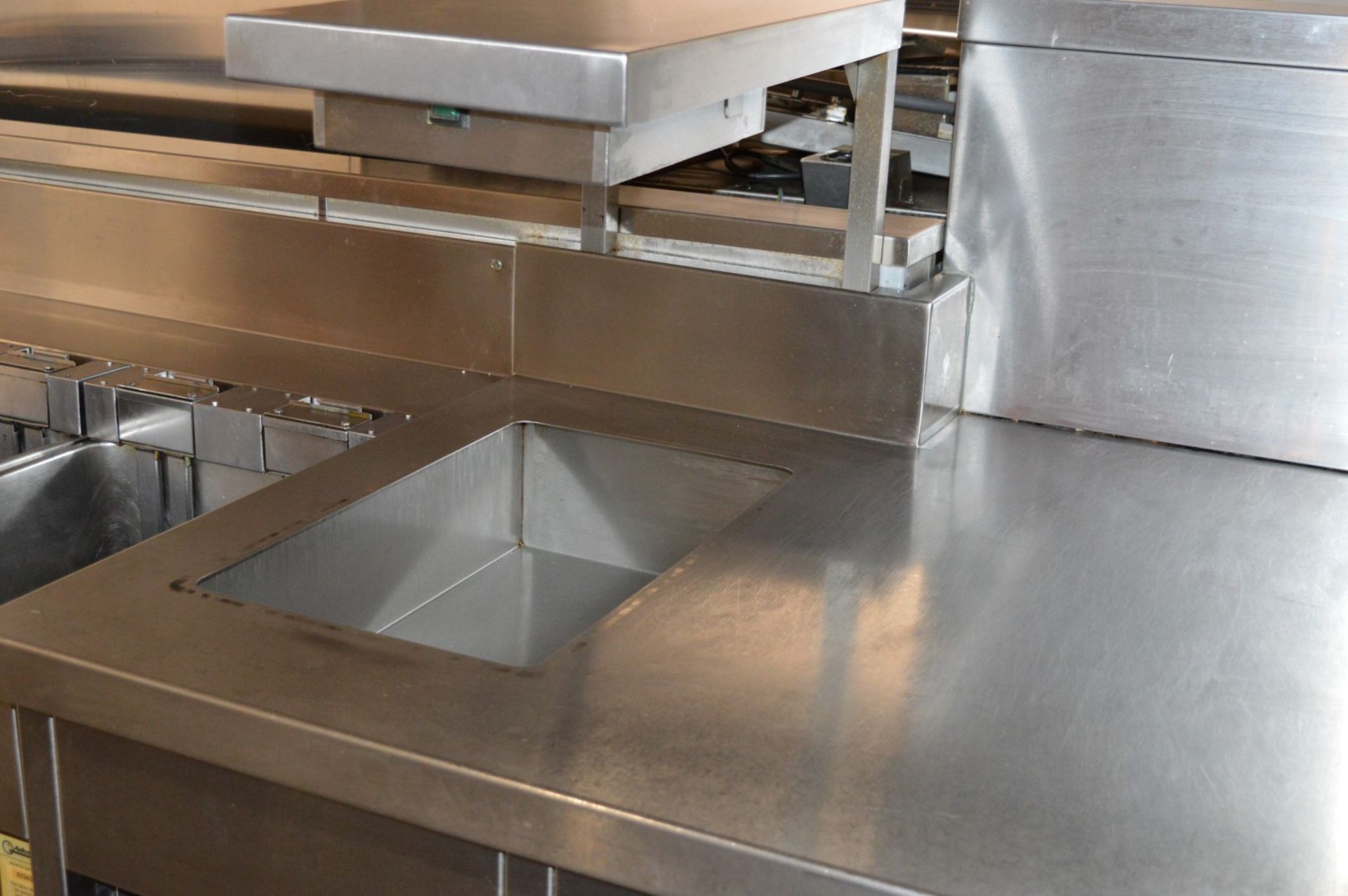 1 x Stainless Steel Centre Kitchen Island - CL245 - Location: London EC4M COLLECTIONS: Buyers will - Image 16 of 24