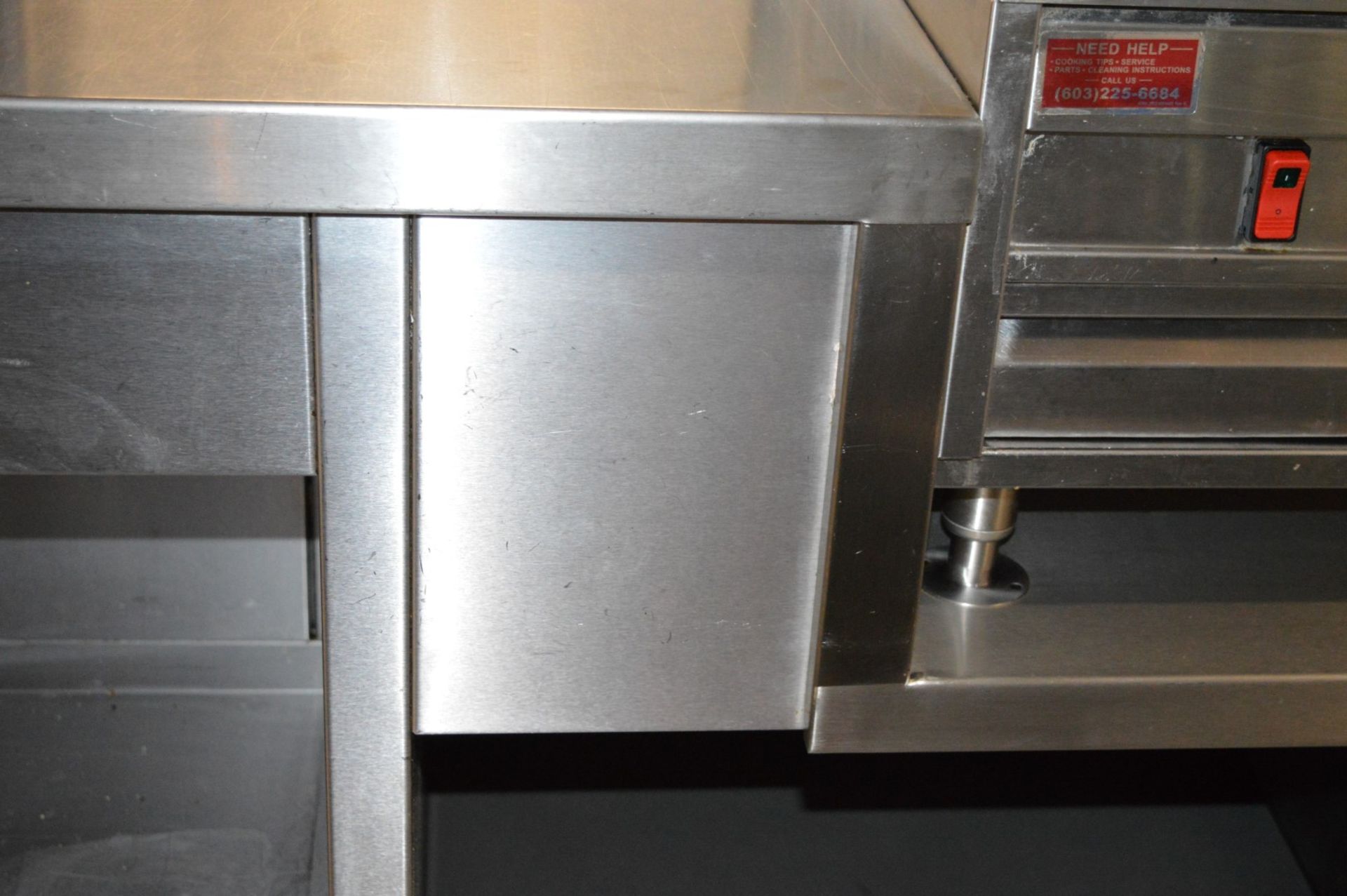 1 x Stainless Steel Centre Kitchen Island - CL245 - Location: London EC4M COLLECTIONS: Buyers will - Image 18 of 24