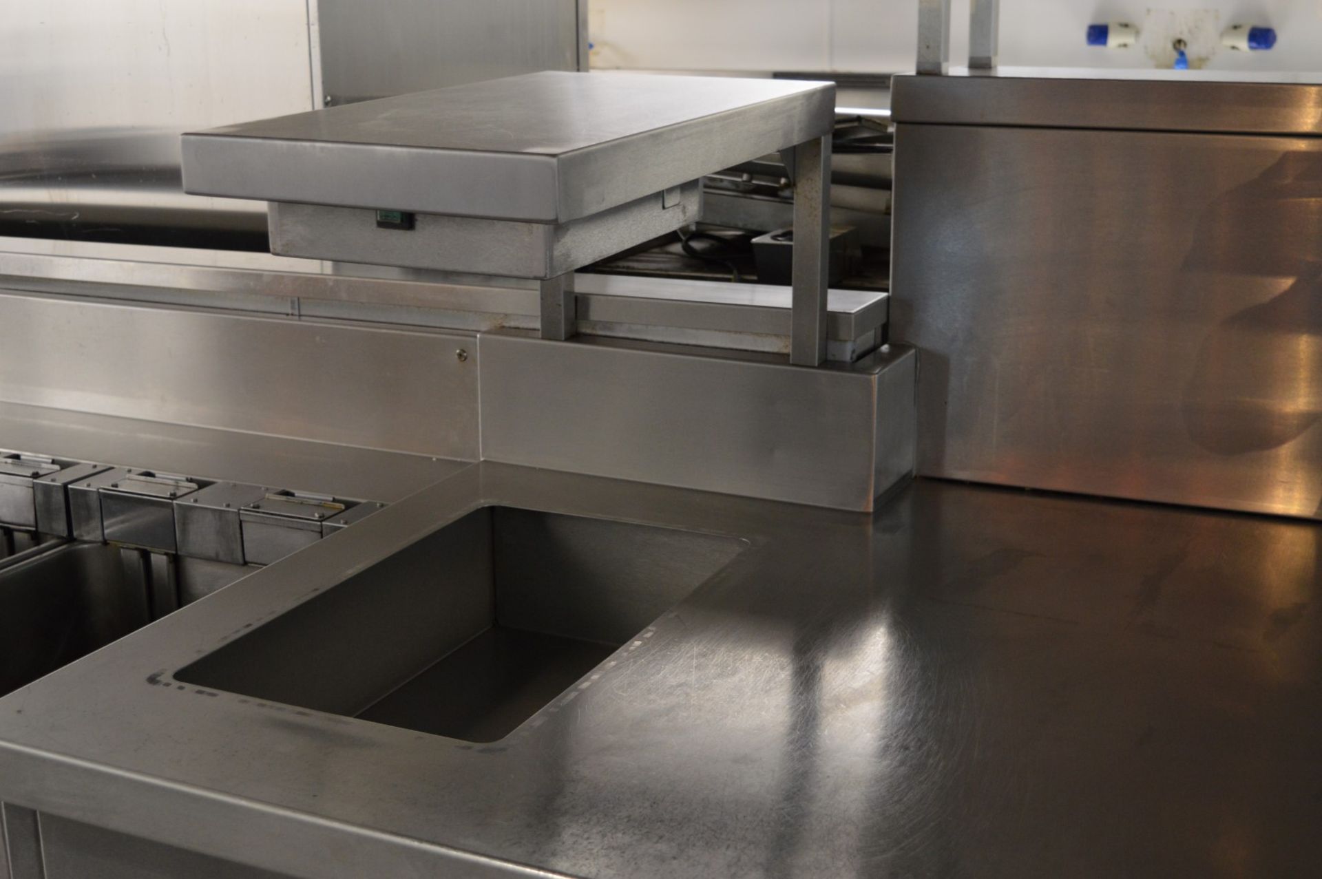 1 x Stainless Steel Centre Kitchen Island - CL245 - Location: London EC4M COLLECTIONS: Buyers will - Image 15 of 24