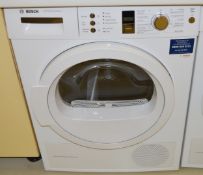 1 x Bosch 7kg Load Capacity Self Cleaning Condenser Tumble Dryer - Model WTW863S1GB - A++ Energy