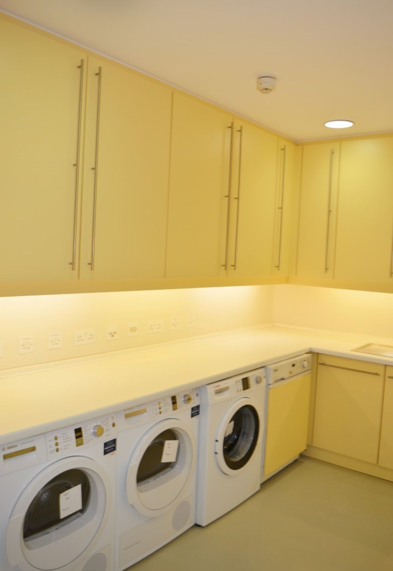 1 x Fitted Kitchen Utility Room With Miele Dishwasher and Stainless Steel Sink Basin With Blanco - Image 11 of 33