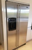 1 x Maytag Side by Side American Fridge Freezer with Ice & Water Dispenser (GC2225GEKS) -