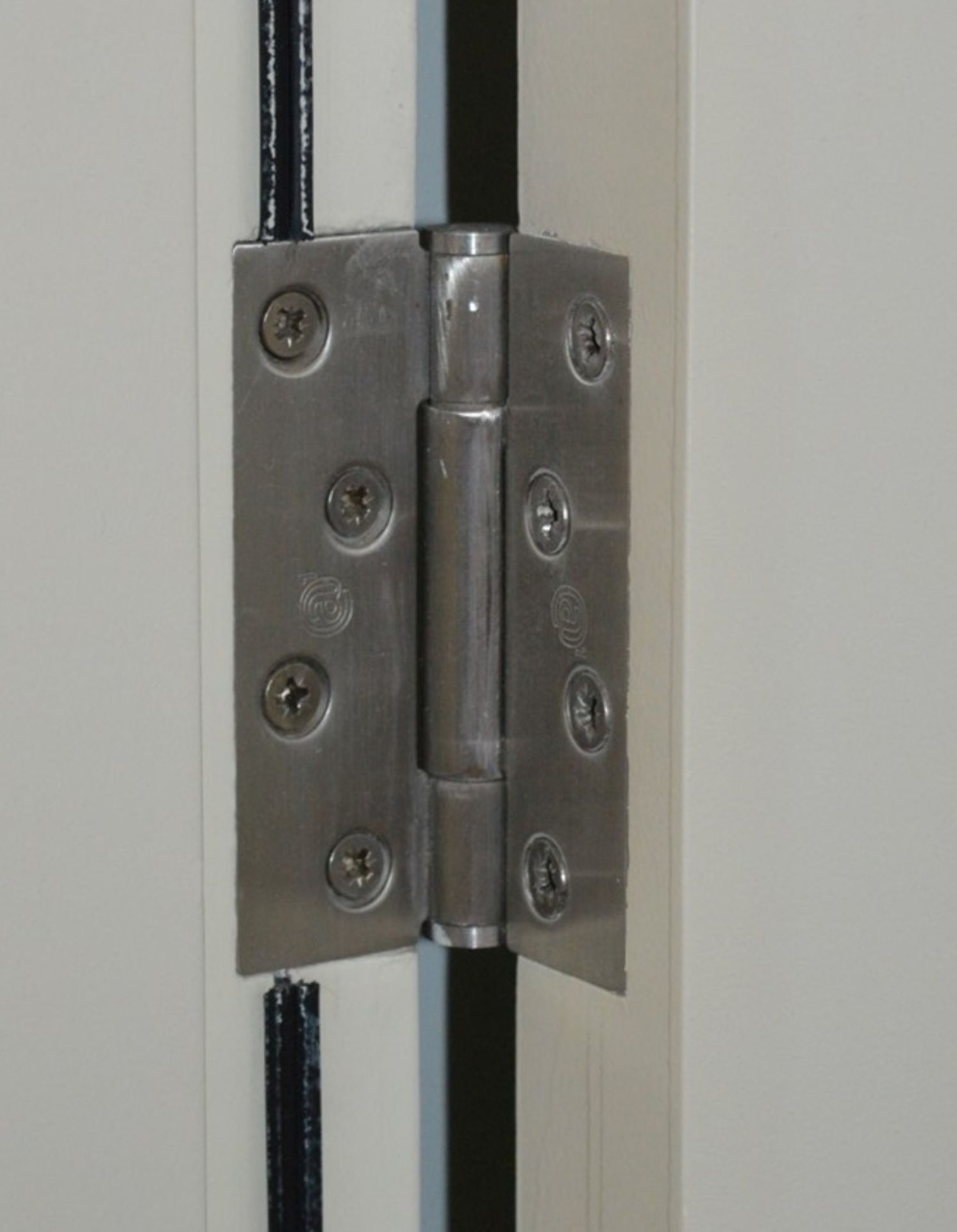 1 x Fire Resistant Internal Door - Fitted With Stylish Chrome Door Knobs, Triple Hinges and - Image 2 of 5