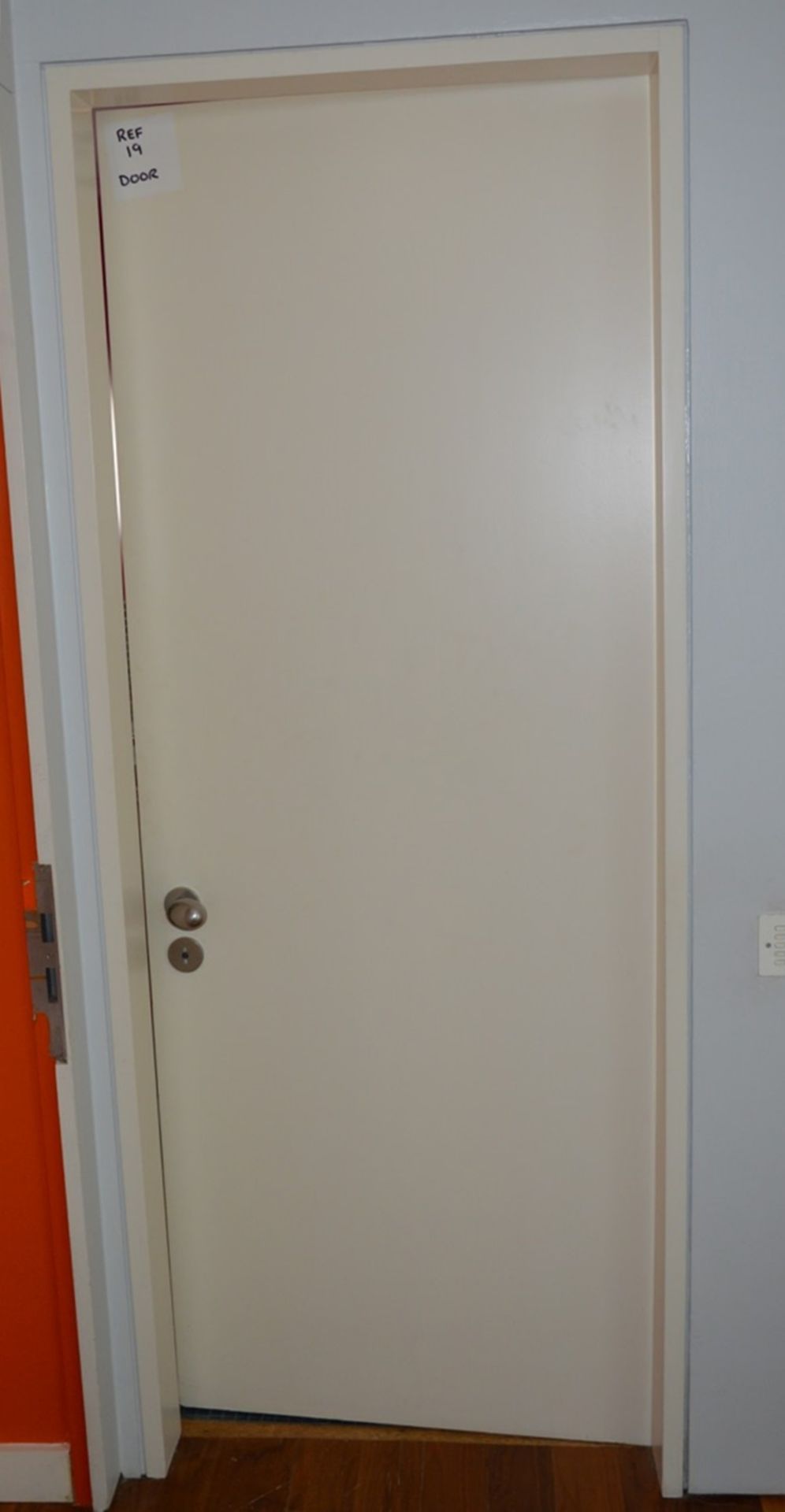1 x Fire Resistant Internal Door - Fitted With Stylish Chrome Door Knobs, Triple Hinges and - Image 2 of 6