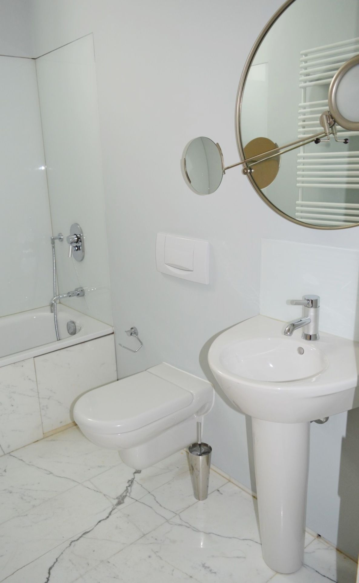 1 x Bathroom Suite Including Duravit Starck Sink Basin, Dorn Bracht Mixer Tap, Duravit Wall Hung - Image 25 of 29