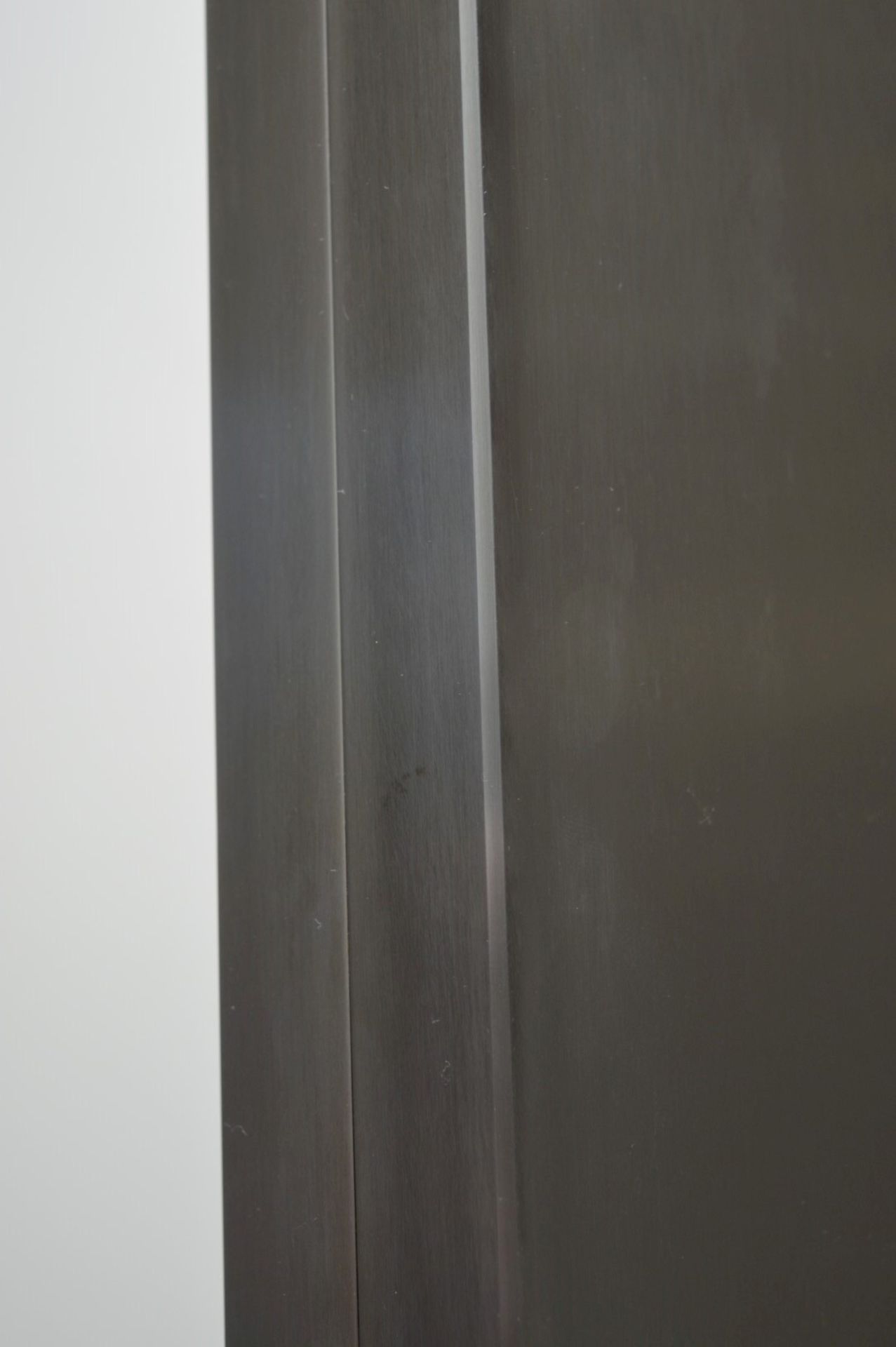 2 x Bespoke Internal Doors With Stainless Steel Finish - Pair of - Large Size - Ideal For Interior - Image 10 of 10