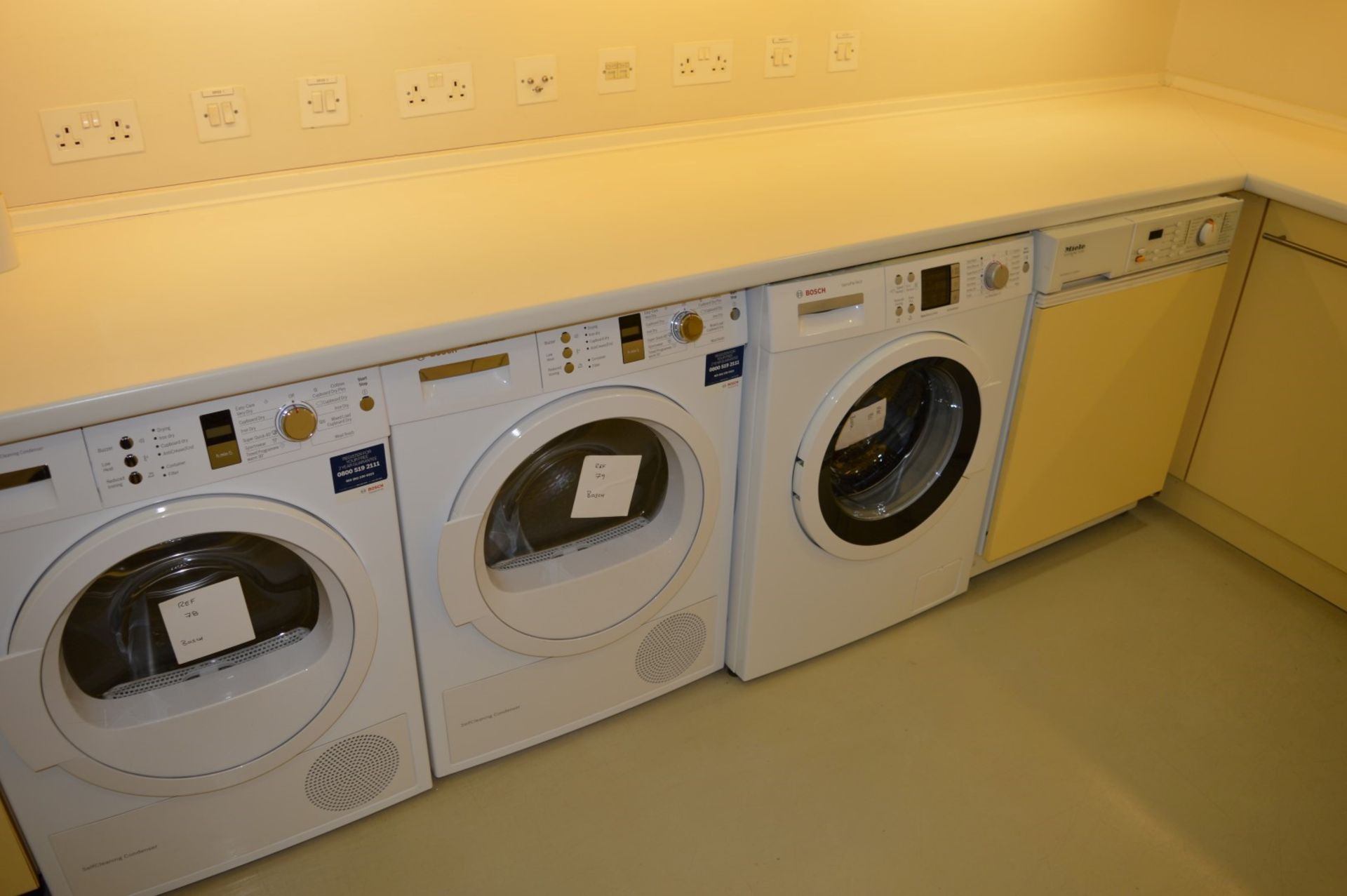 1 x Fitted Kitchen Utility Room With Miele Dishwasher and Stainless Steel Sink Basin With Blanco - Image 17 of 33