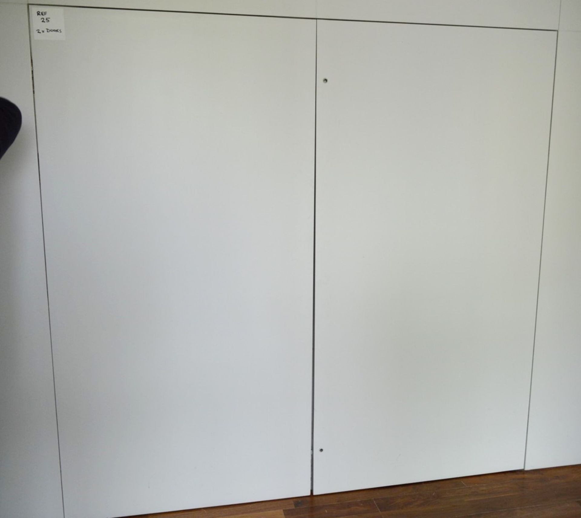 2 x Internal Cupboard Doors - Each Door Measures H102 x W196.5 x D6cm - Ref 25 - CL230 - Location: - Image 2 of 10