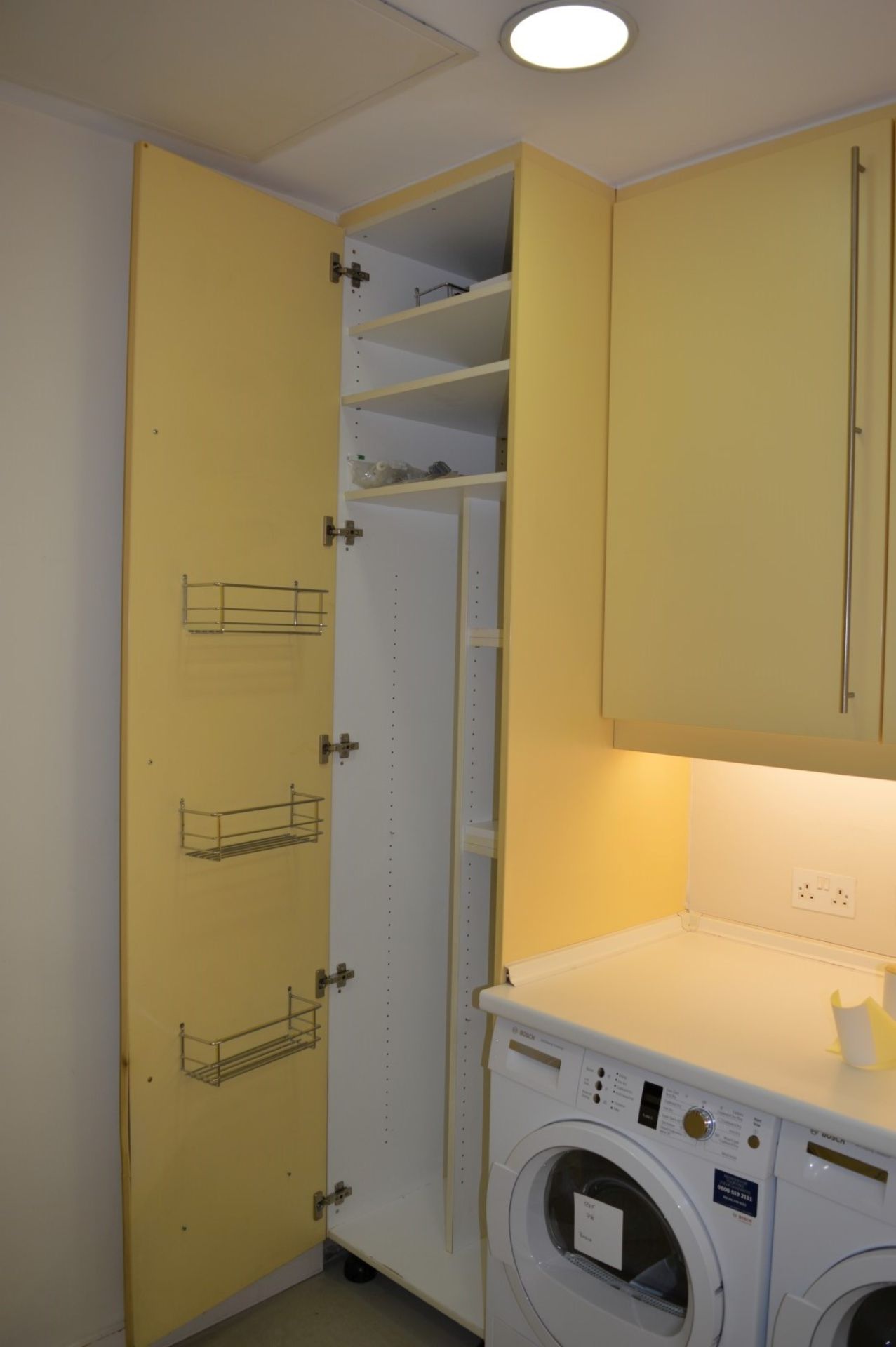 1 x Fitted Kitchen Utility Room With Miele Dishwasher and Stainless Steel Sink Basin With Blanco - Image 4 of 33