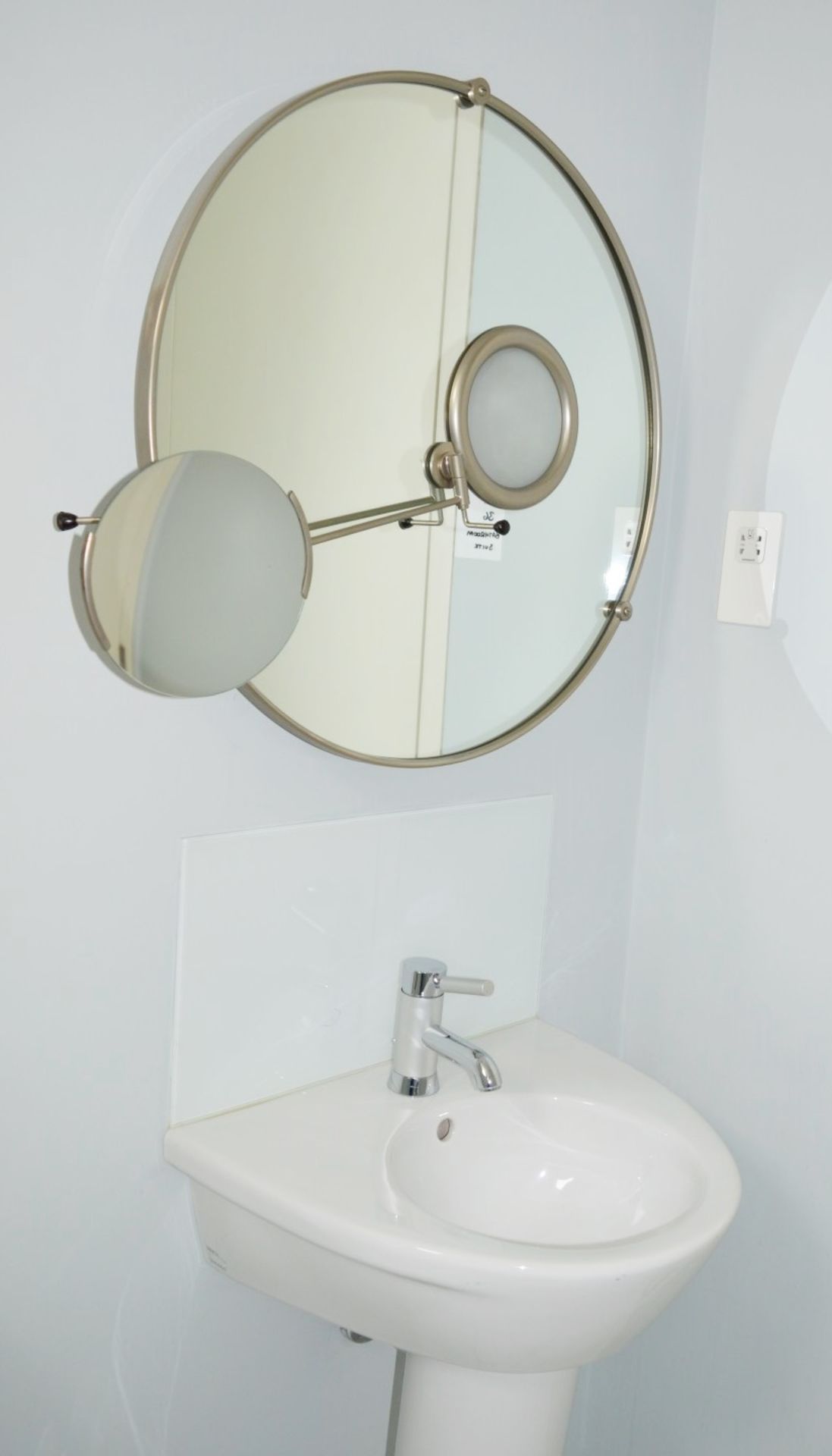 1 x Bathroom Suite Including Duravit Starck Sink Basin, Dorn Bracht Mixer Tap, Duravit Wall Hung - Image 10 of 29