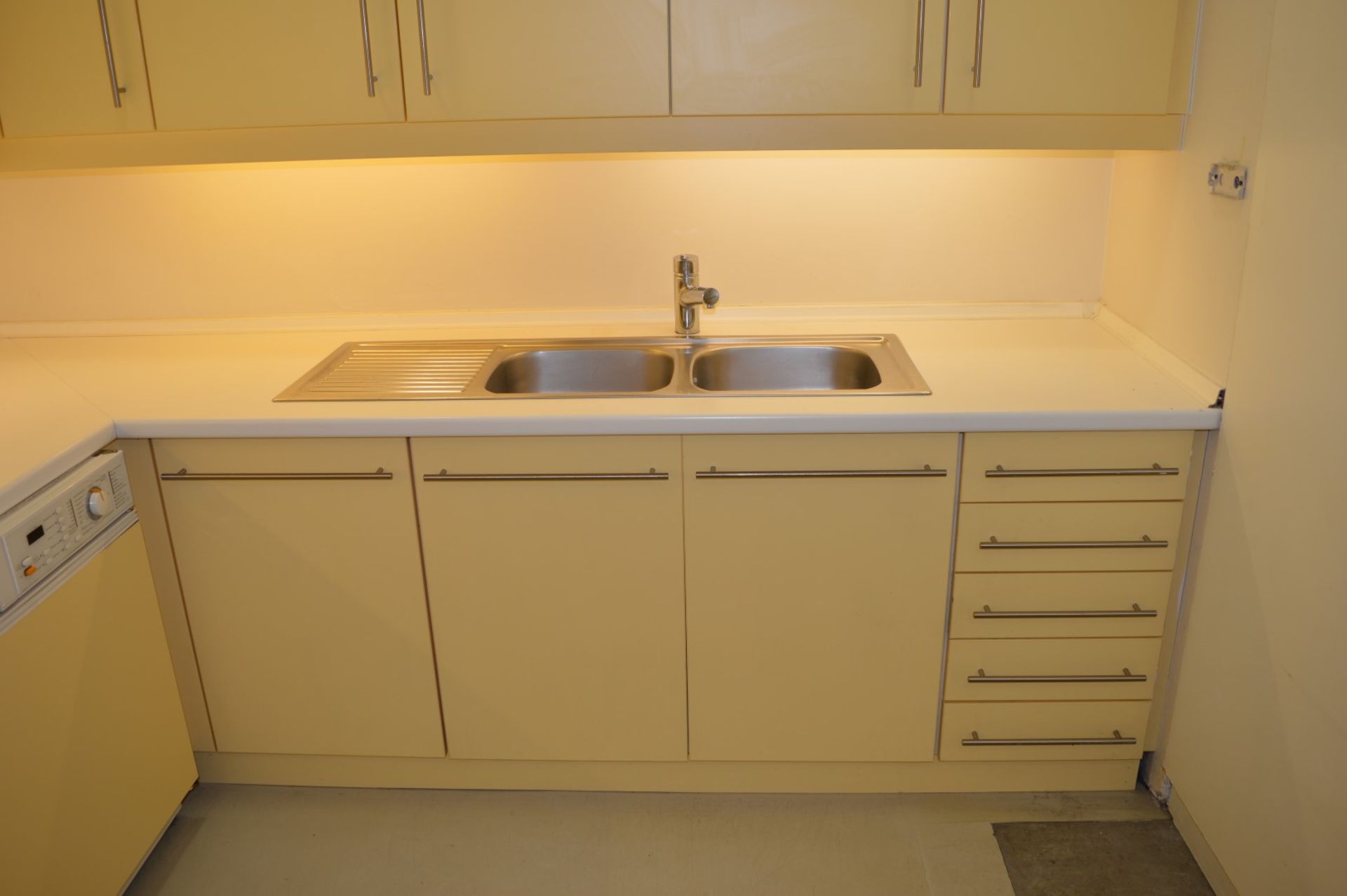 1 x Fitted Kitchen Utility Room With Miele Dishwasher and Stainless Steel Sink Basin With Blanco - Image 2 of 33