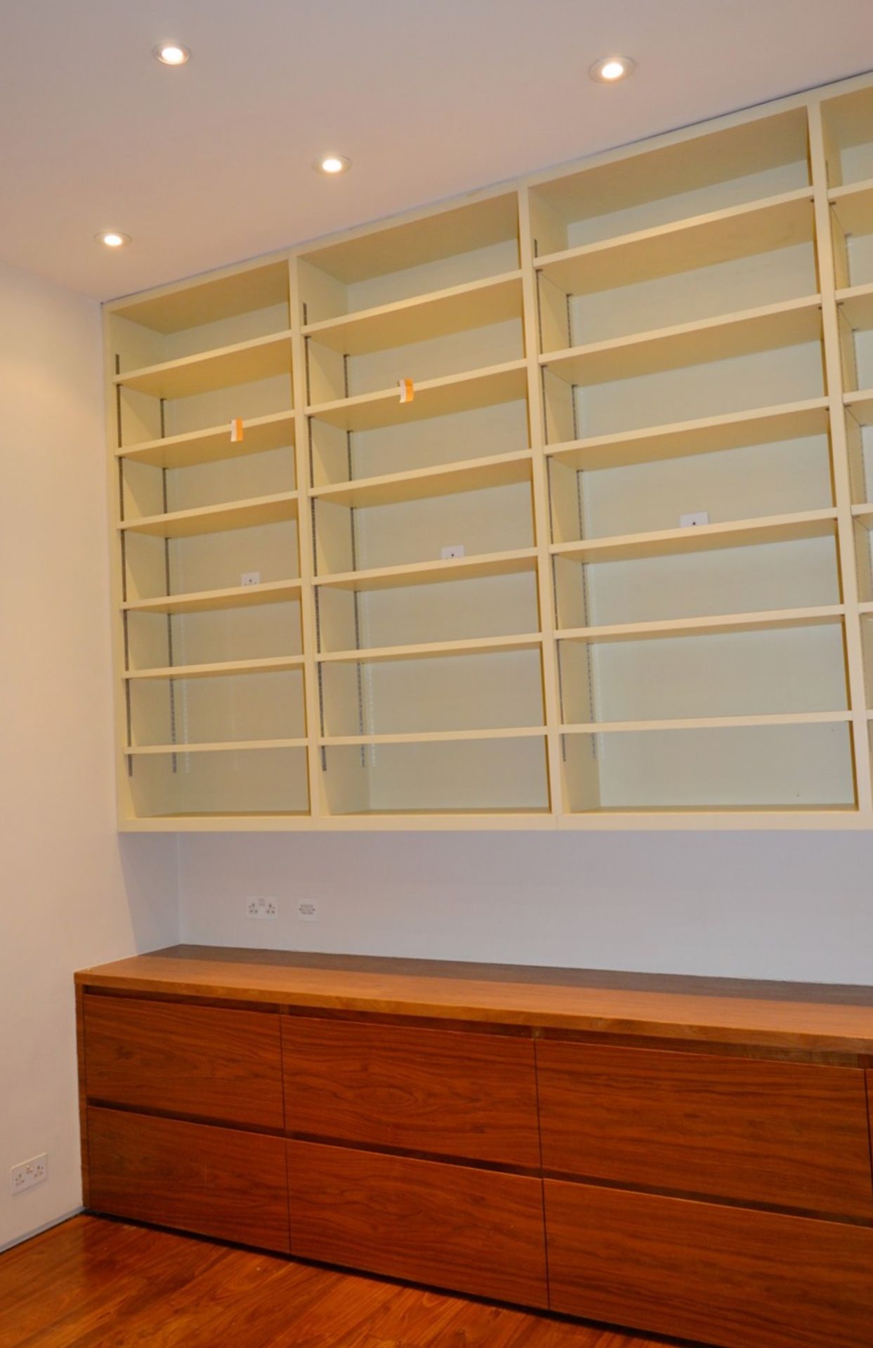 1 x Office Storage Room Including Two Sections of Adjustable Storage Shelvings and Oak Sideboard - Image 11 of 18